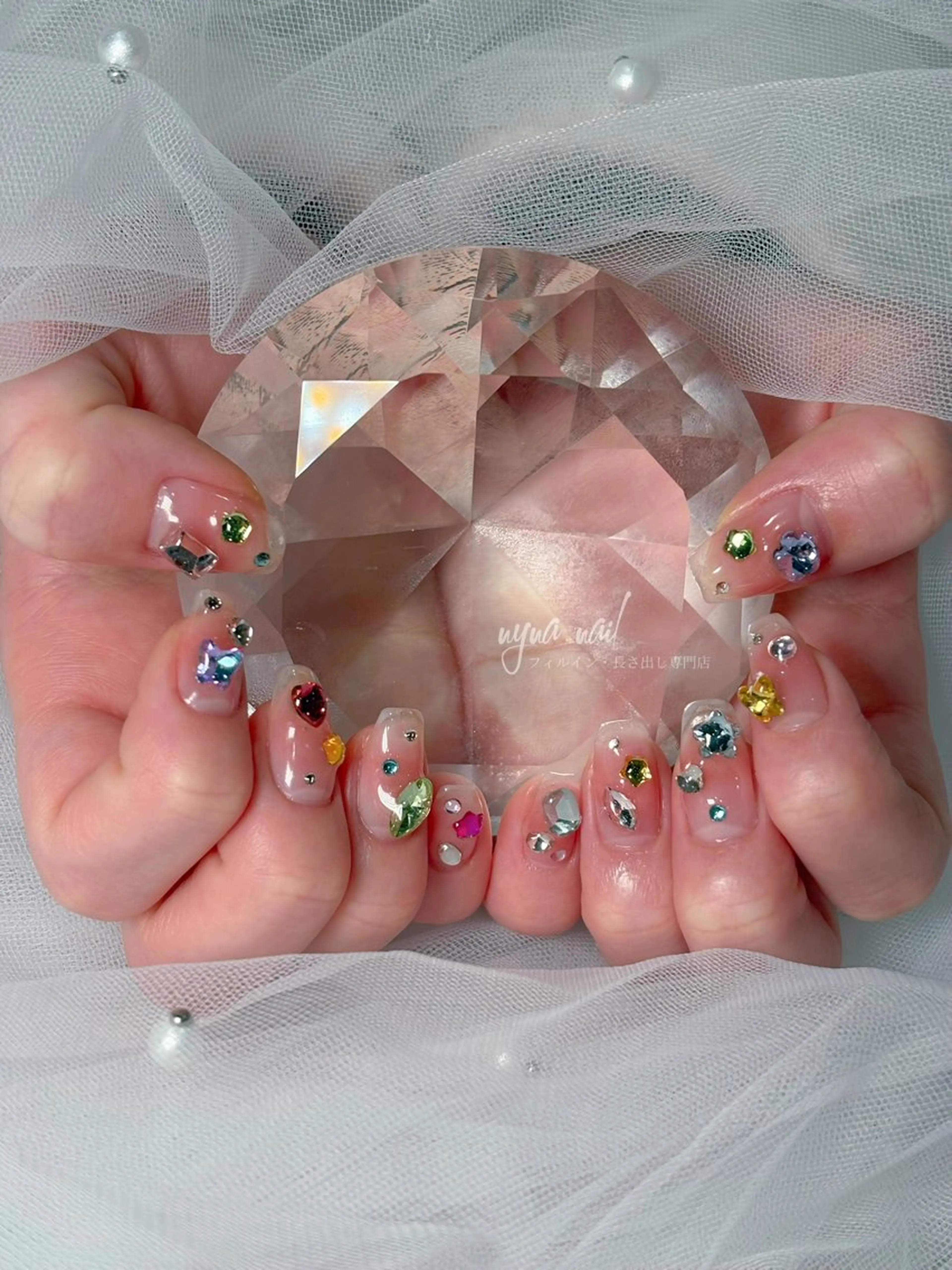 ネイル ハンドネイル 長さ出し専門 nynaのネイルデザイン