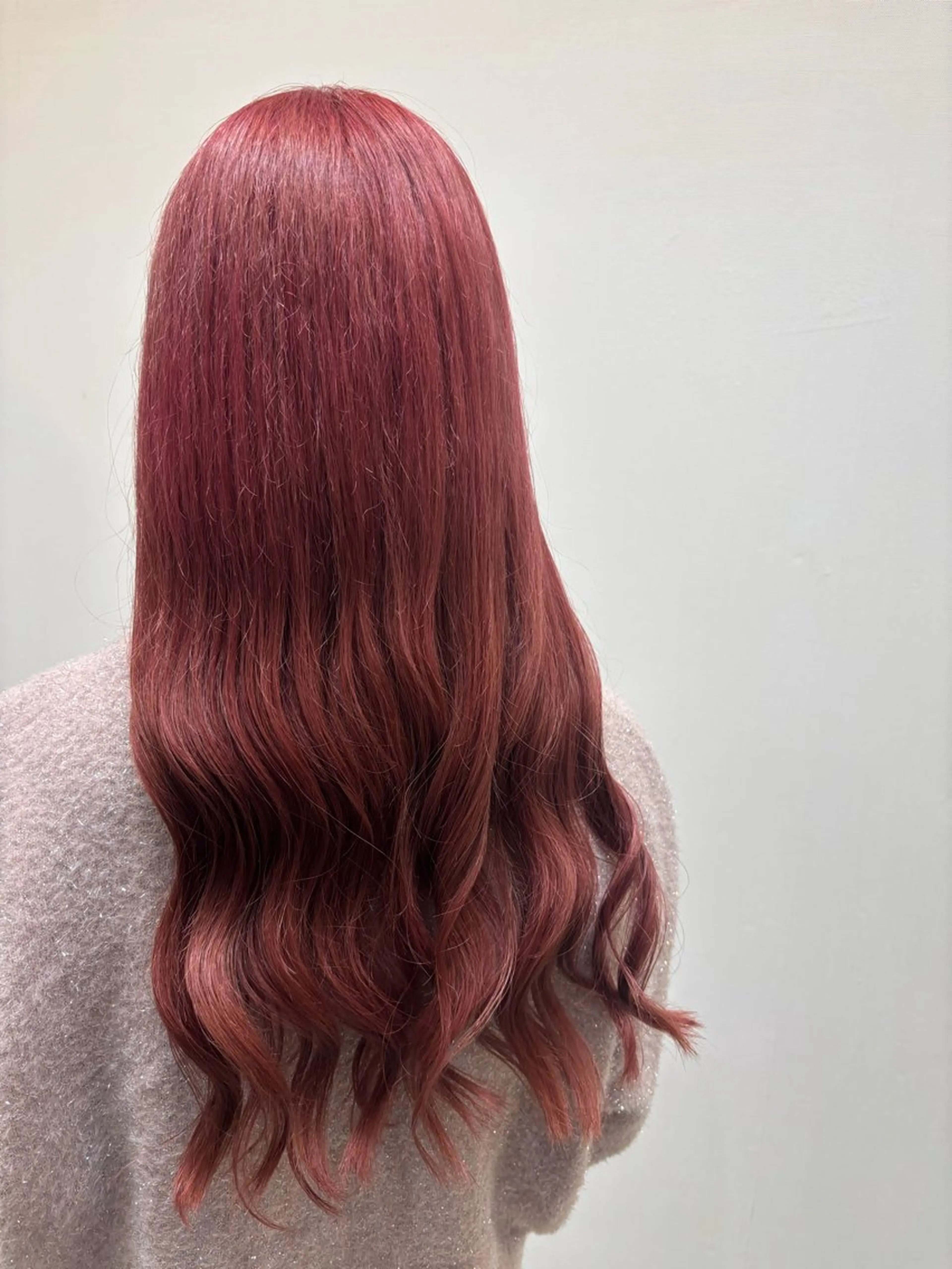 ロング カラー ブリーチ ピンクカラー 🌟きりさわ🌟 モデル募集中のヘアスタイル