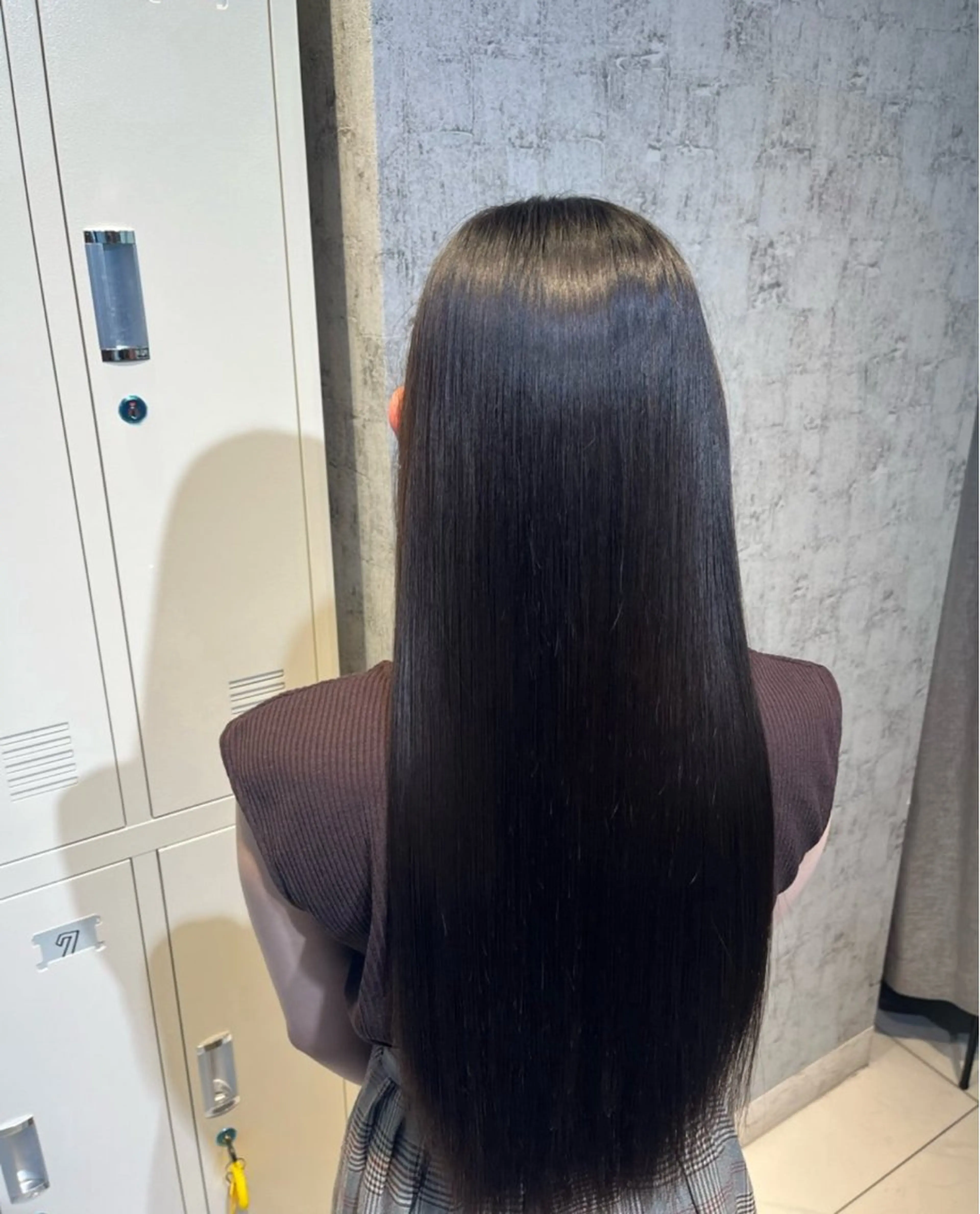 ミディアム カラー カット ヘアカラー 縮毛矯正 ✨髪質改善＆eye✨ ななみのヘアスタイル