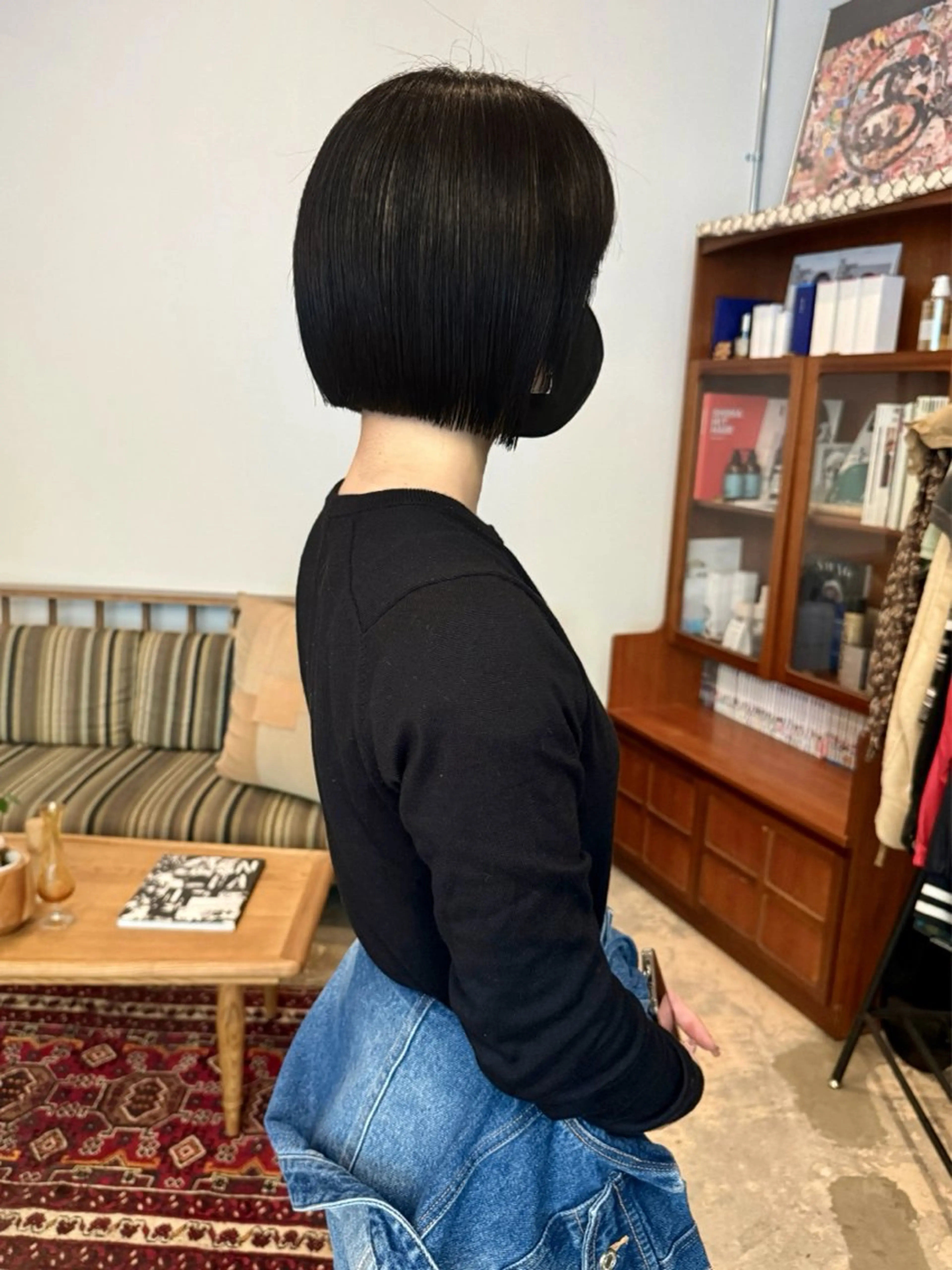 ショート naho✂︎bob/ layerのヘアスタイル
