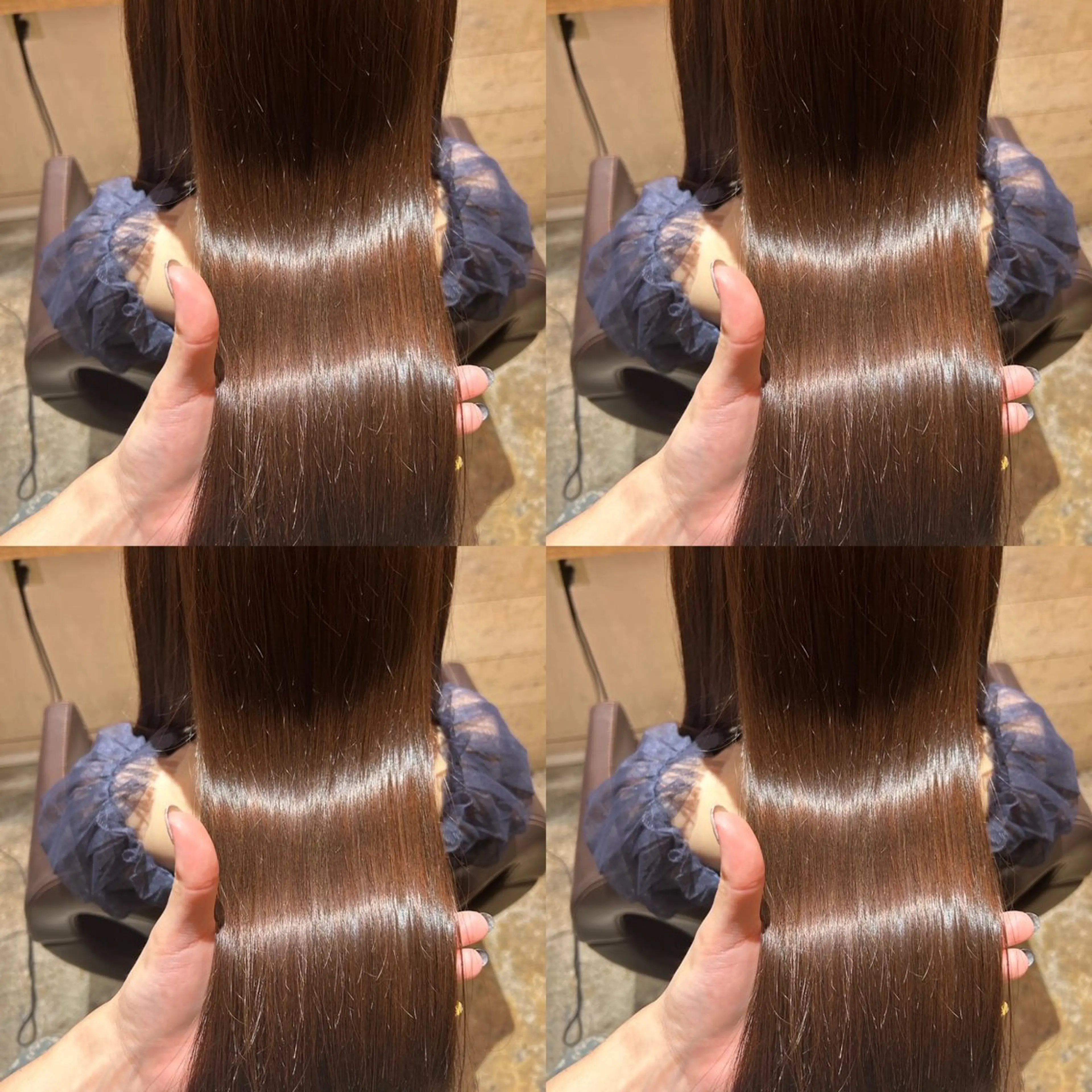 ロング カラー 透明感カラー 髪質改善 レイヤーカット/ 縮毛矯正🇰🇷早坂のヘアスタイル