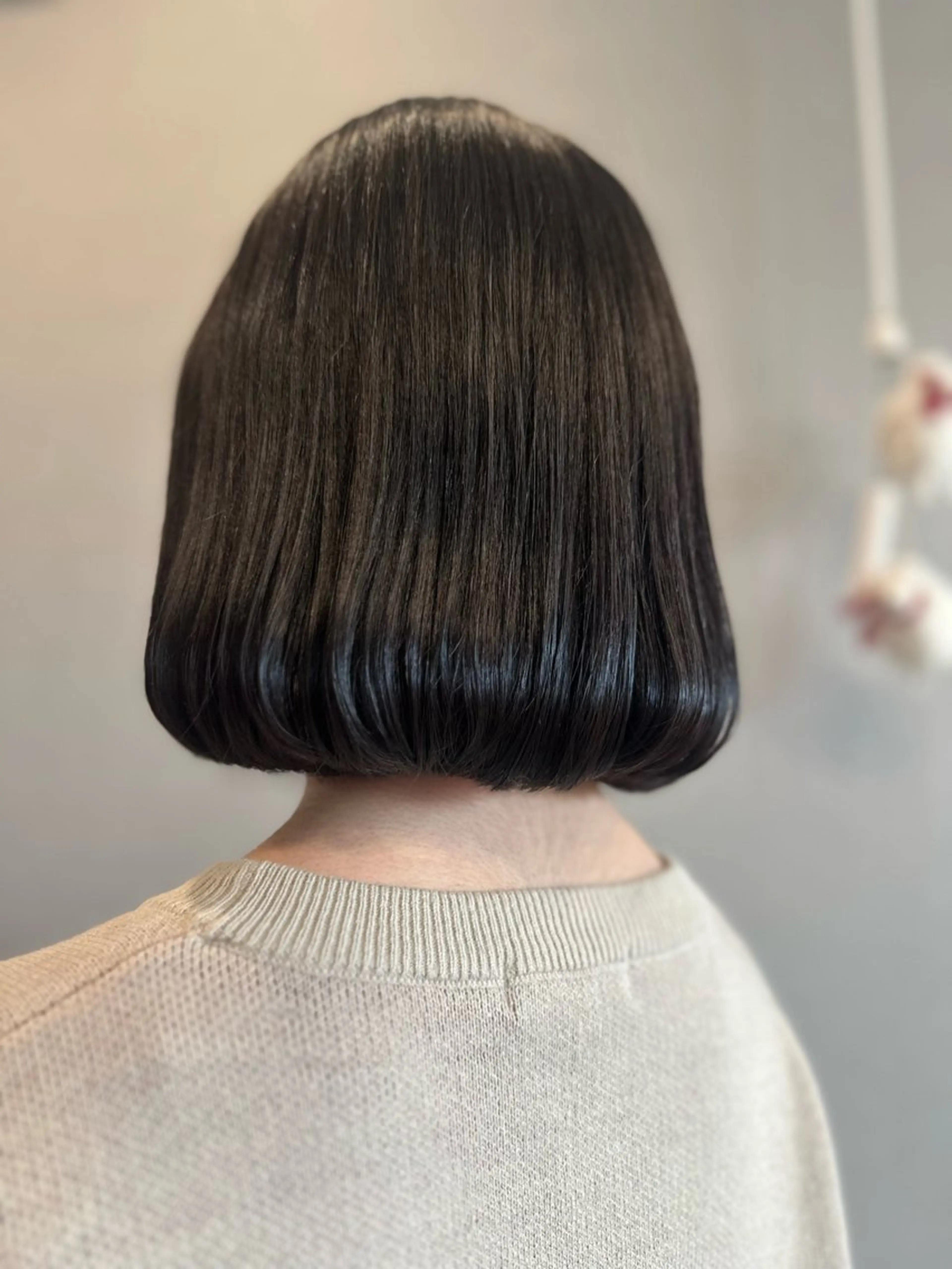 カット 縮毛矯正 K Harukaのヘアスタイル