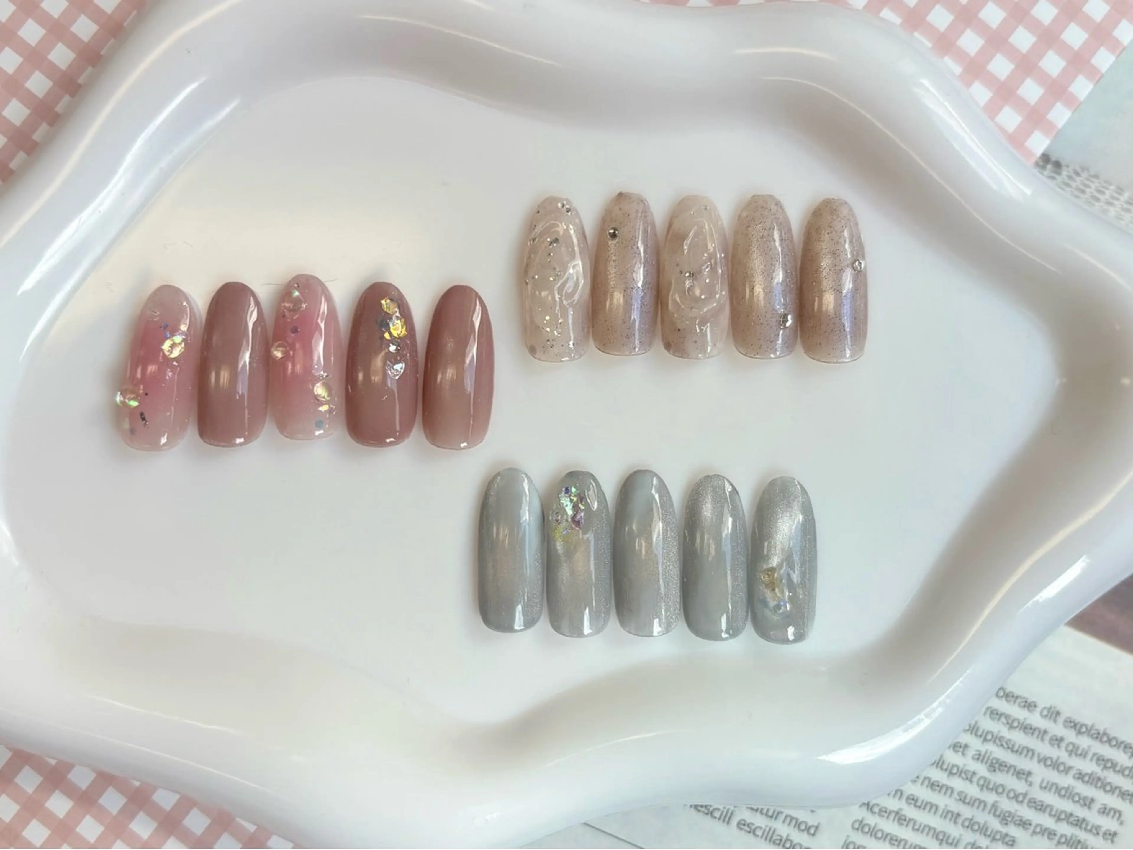 ハンド◆サンプルから選ぶ シンプルコース🍧🧊の写真