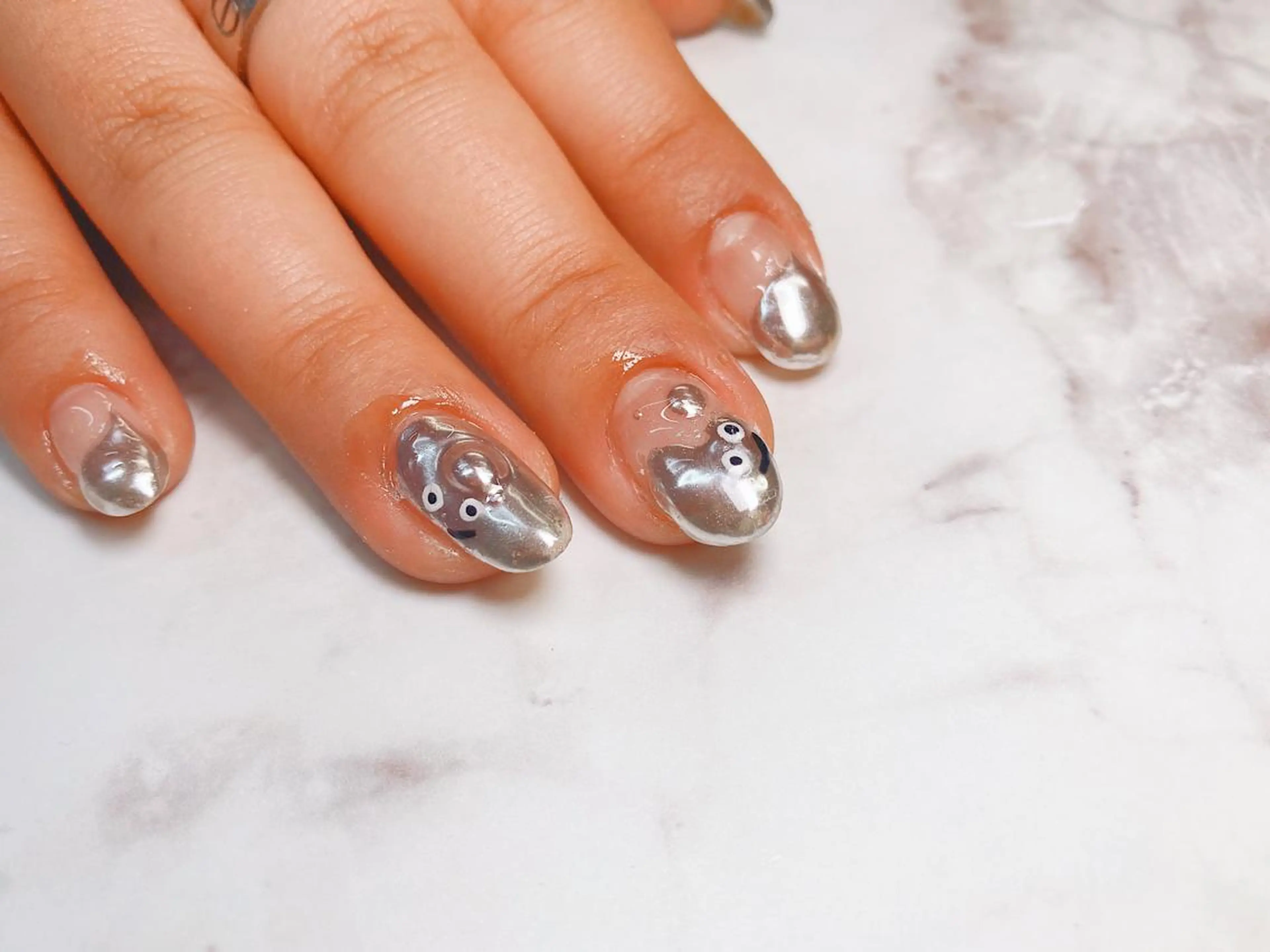 ※Hand※•フルデザイン••••••¥8500の写真