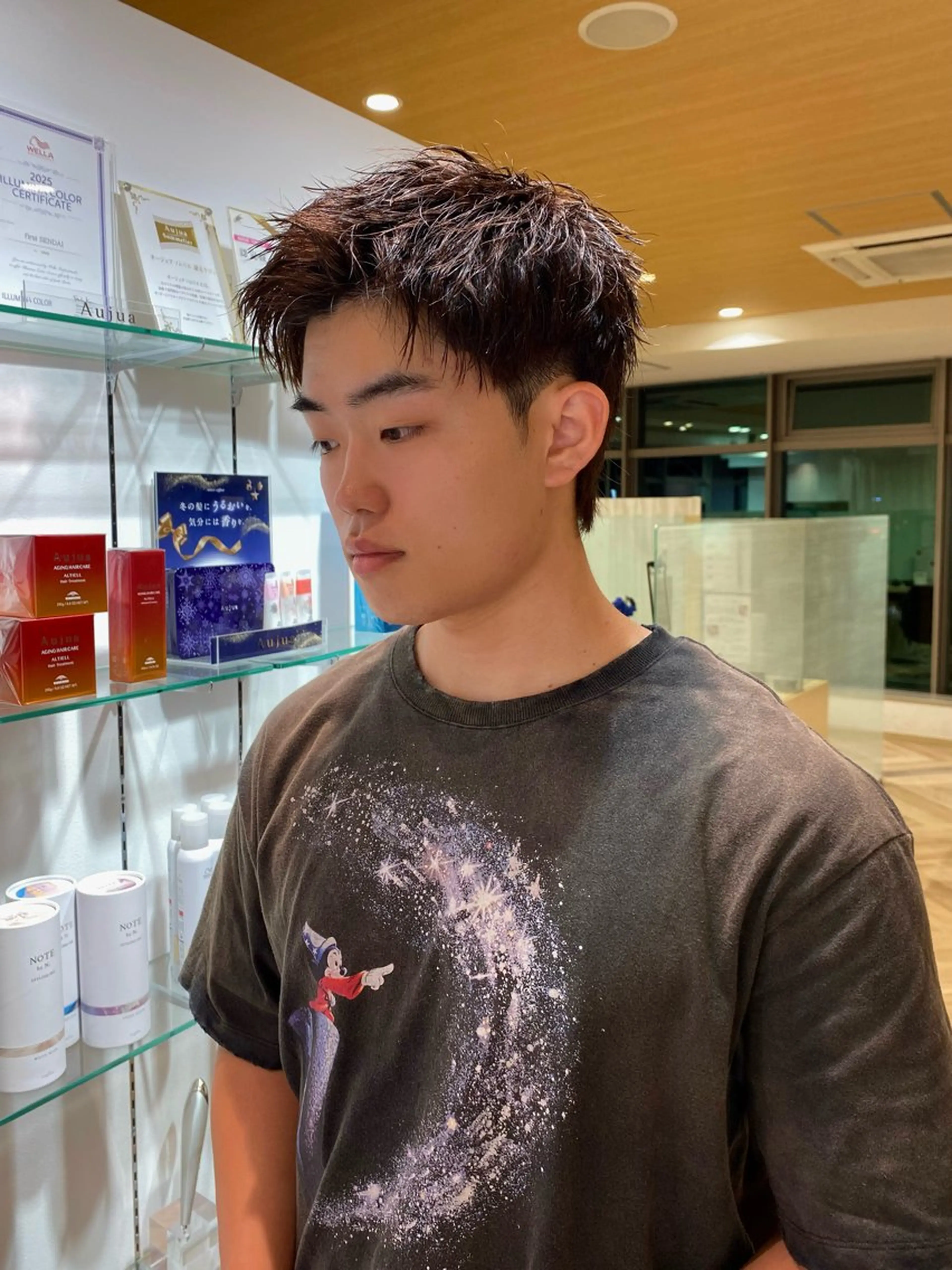 メンズ カット ヘアカラー Yamada Ami🪐のヘアスタイル