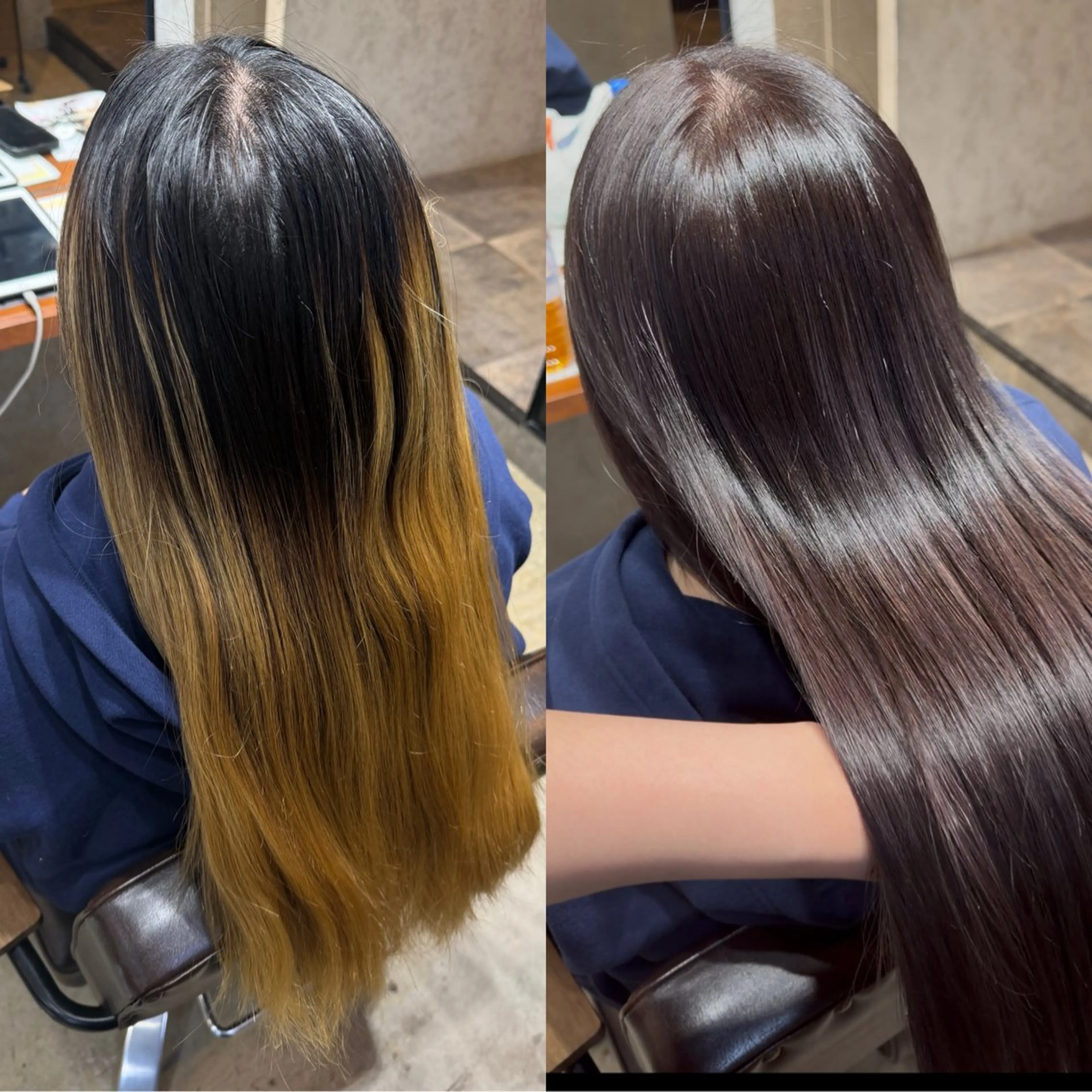 ロング ヘアカラー The C橋本所属・️🫧透明感🫧🎀 カラー/HINANOのヘアスタイル