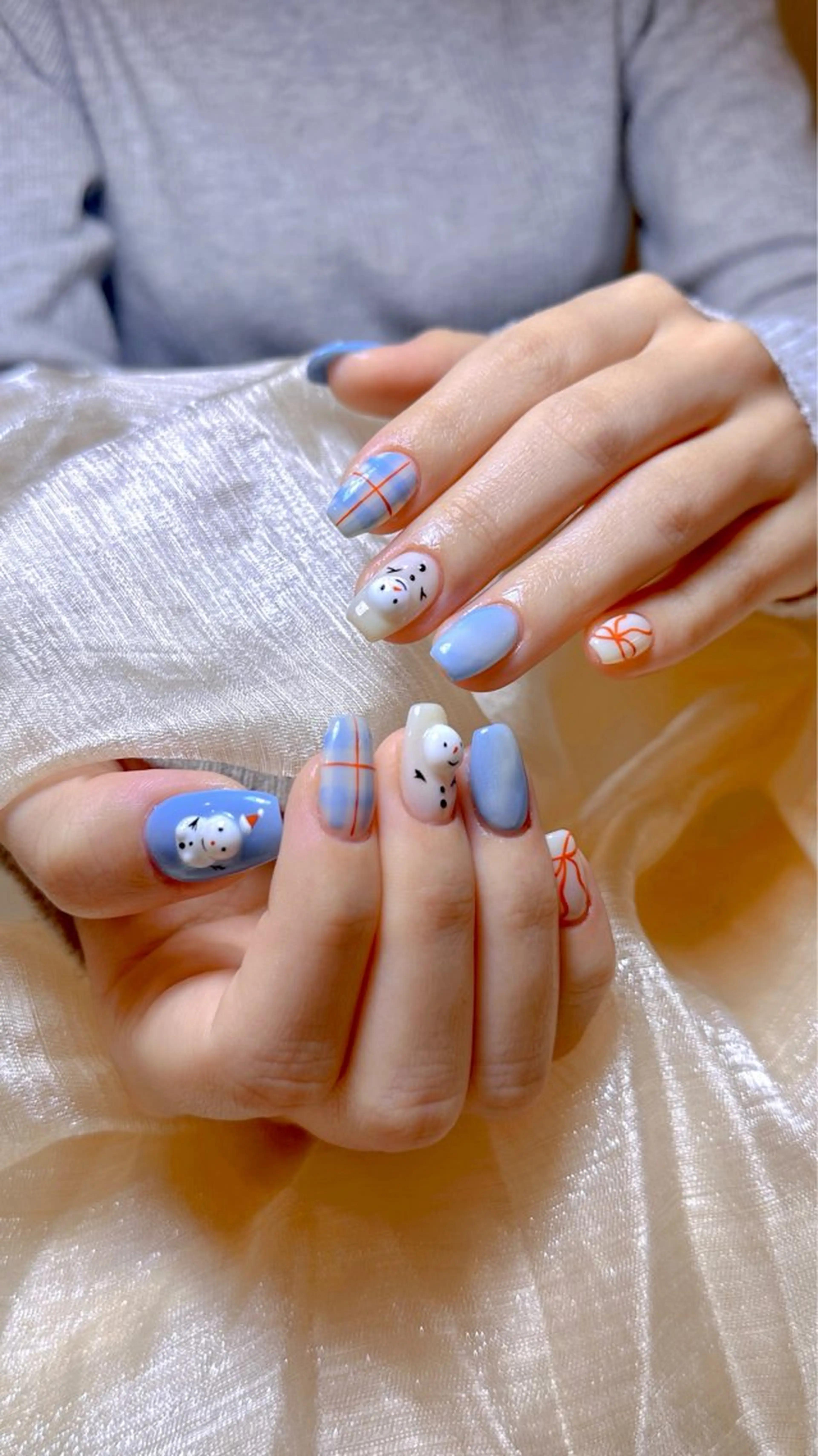 ネイル アートネイル ジェルネイル キラキラネイル 韓国ネイル オフィスネイル Daisy Nailsのネイルデザイン