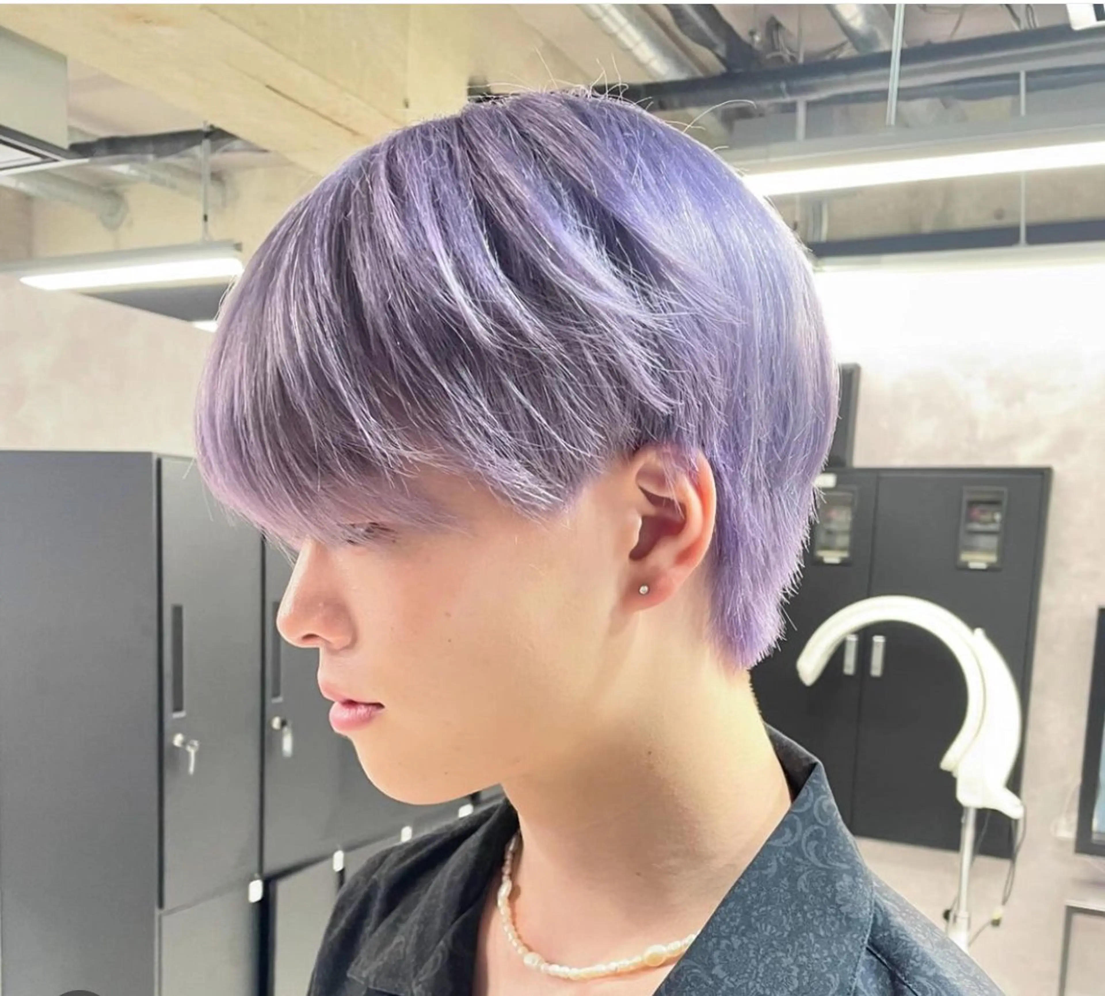 カラー メンズ ハイライト特化/艶カ ラー/FUMIYAのヘアスタイル