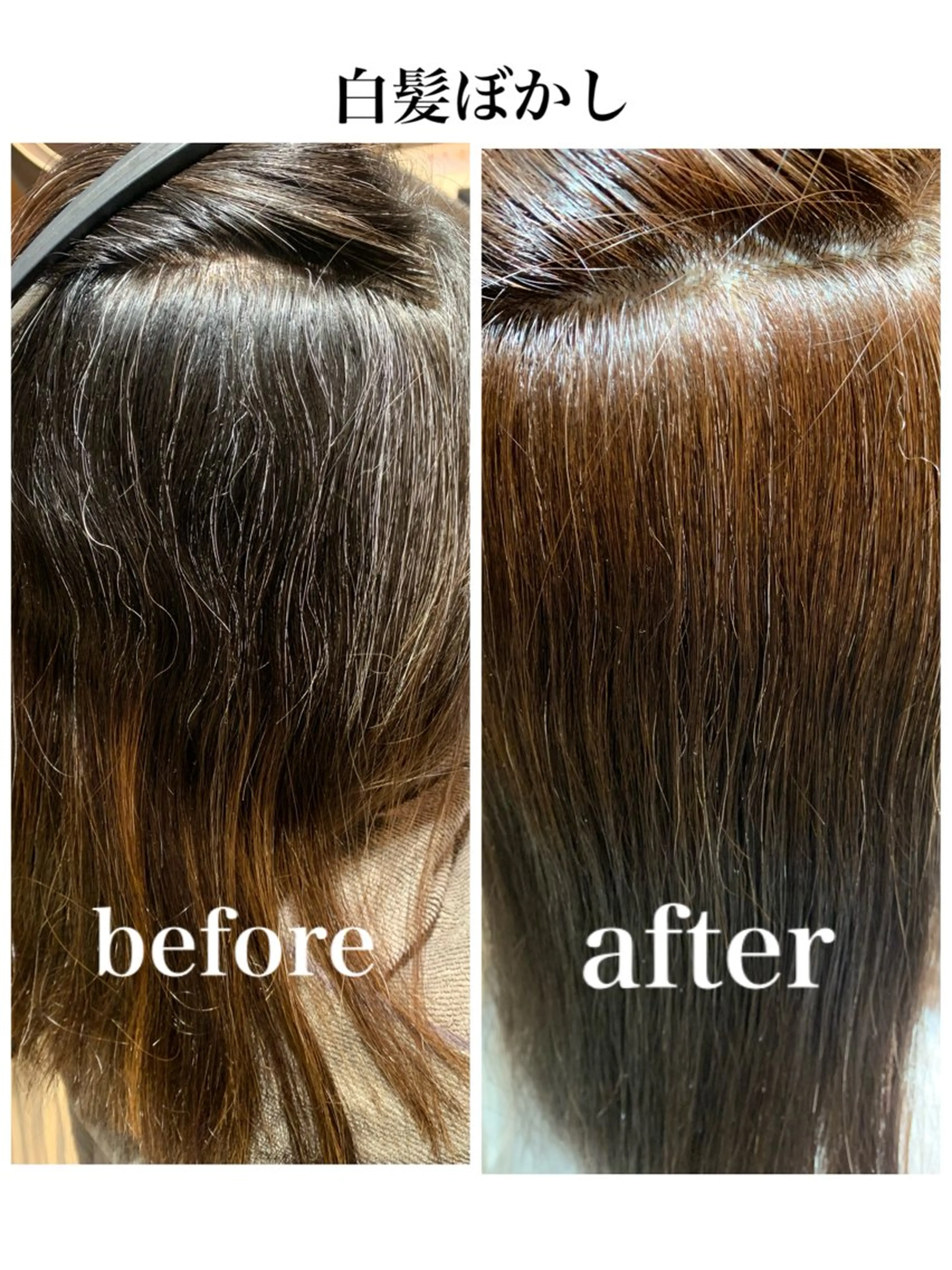 カラー 龍 門のヘアスタイル