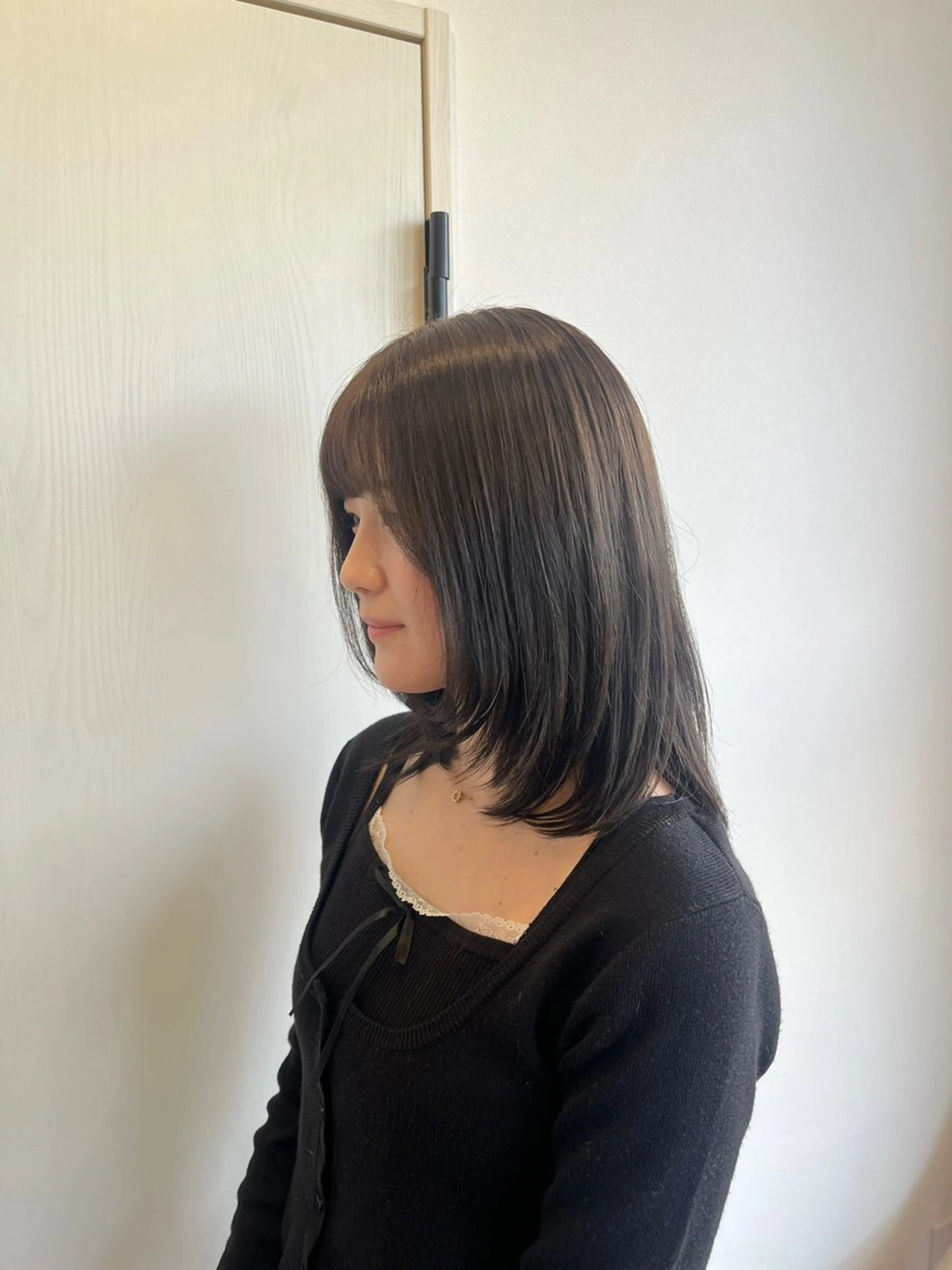 ミディアム ヘアカラー りな/ツヤカラー/ 豊橋美容院のヘアスタイル