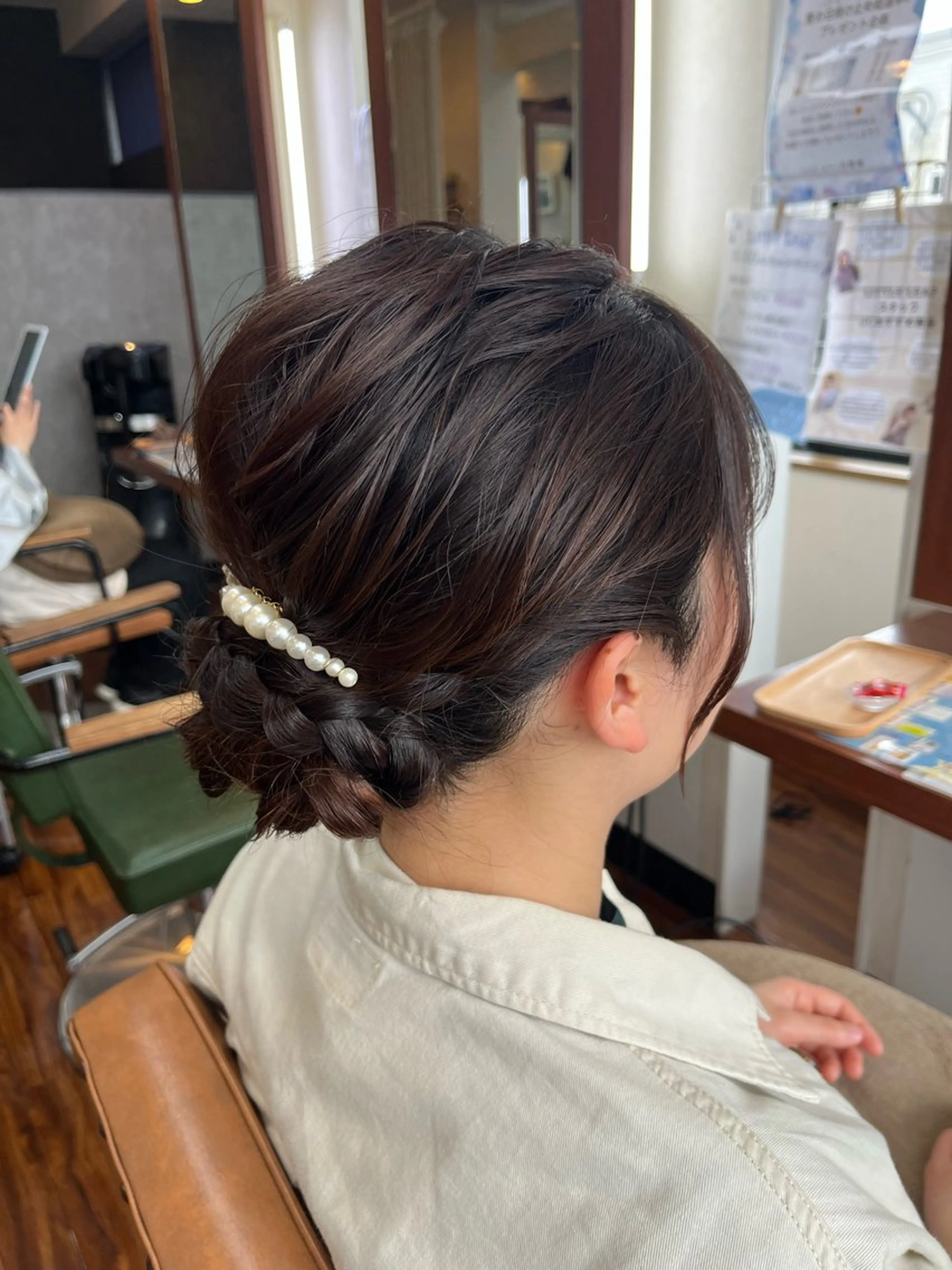ヘアアレンジ 富田 響のヘアスタイル