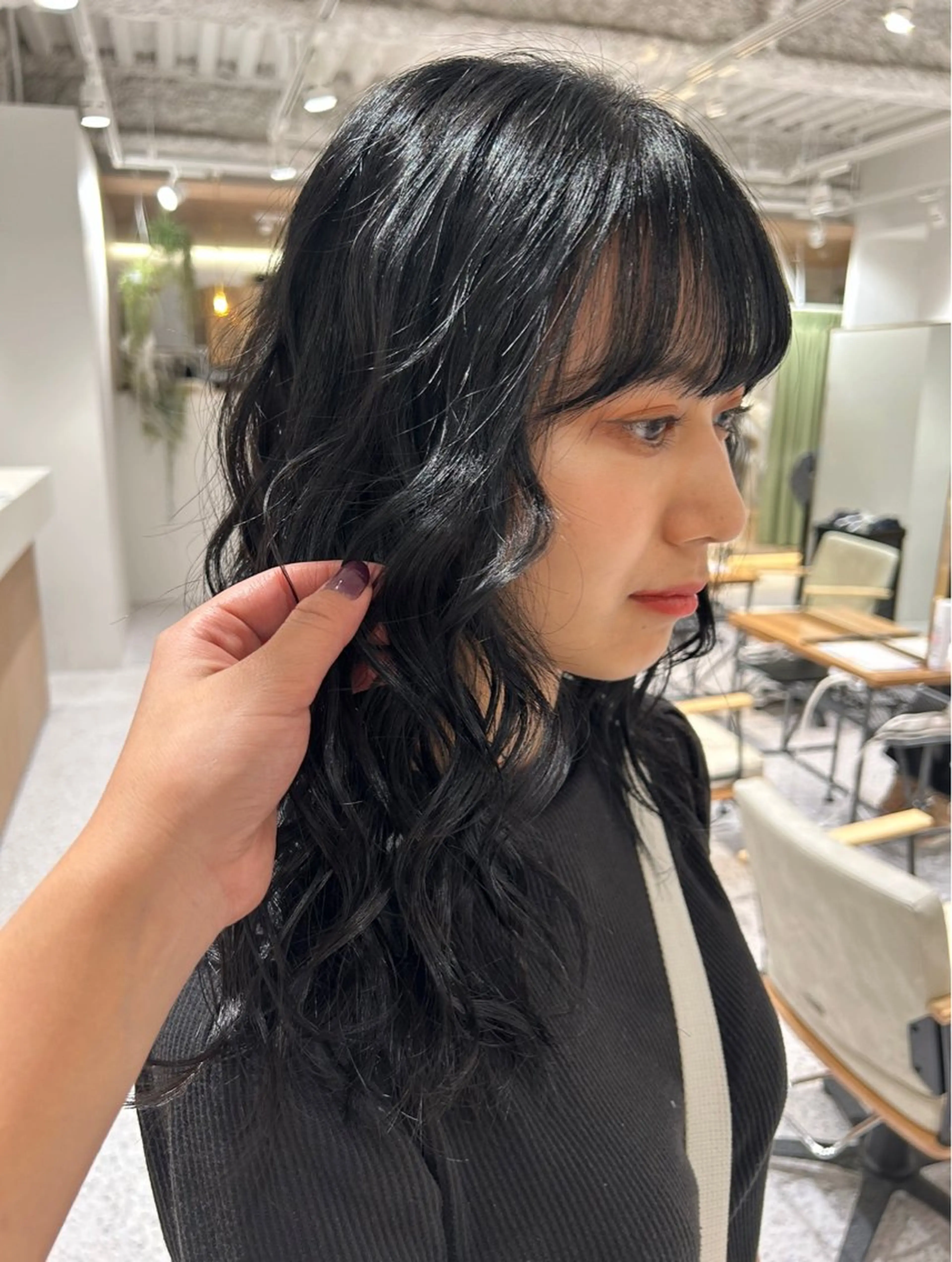 セミロング hair&eye🎀 /momoKaのヘアスタイル