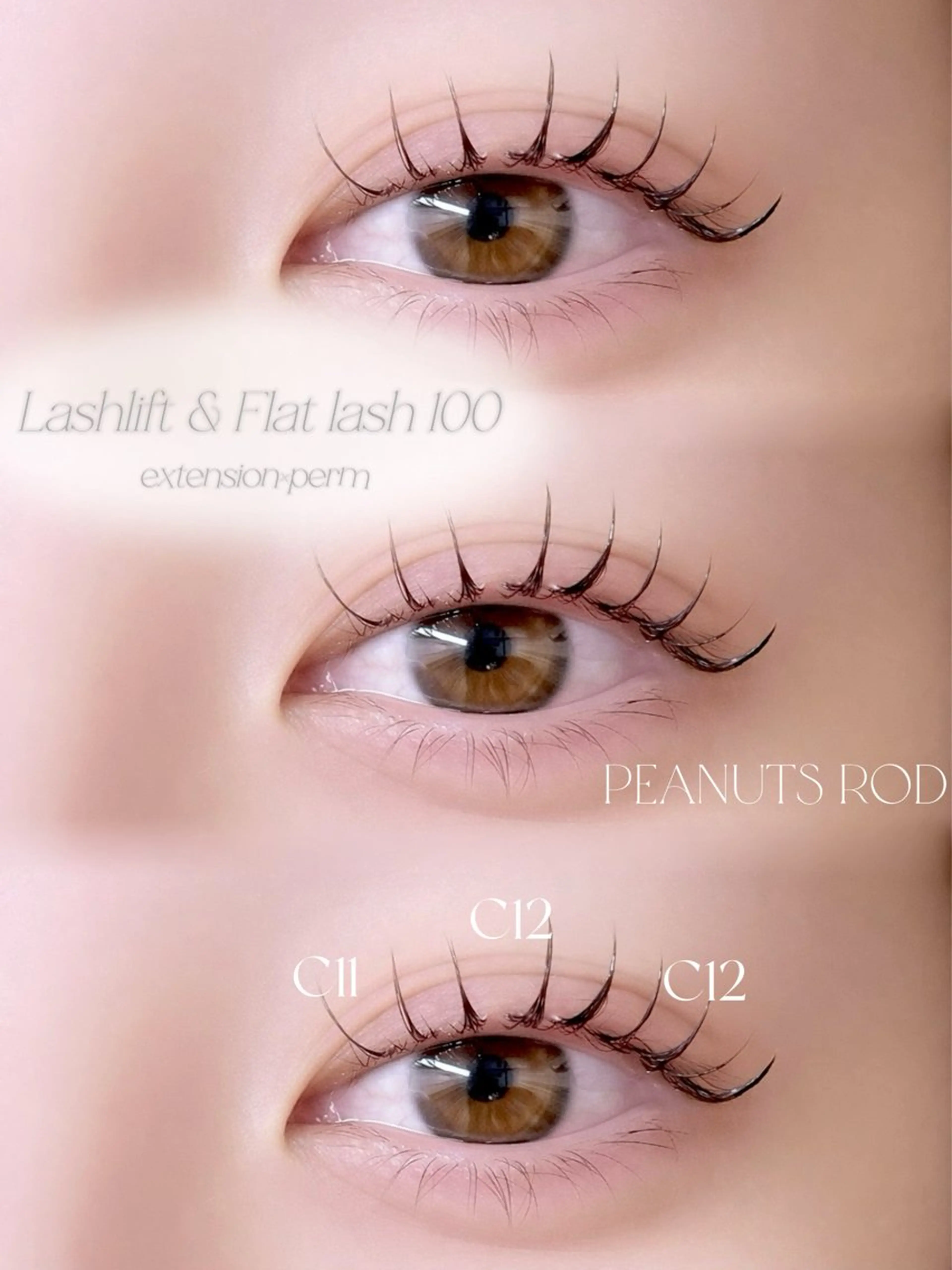 マツエク・マツパ 束間まつ毛 🎀| 透明感眉💎|YUIのマツエク・マツパデザイン