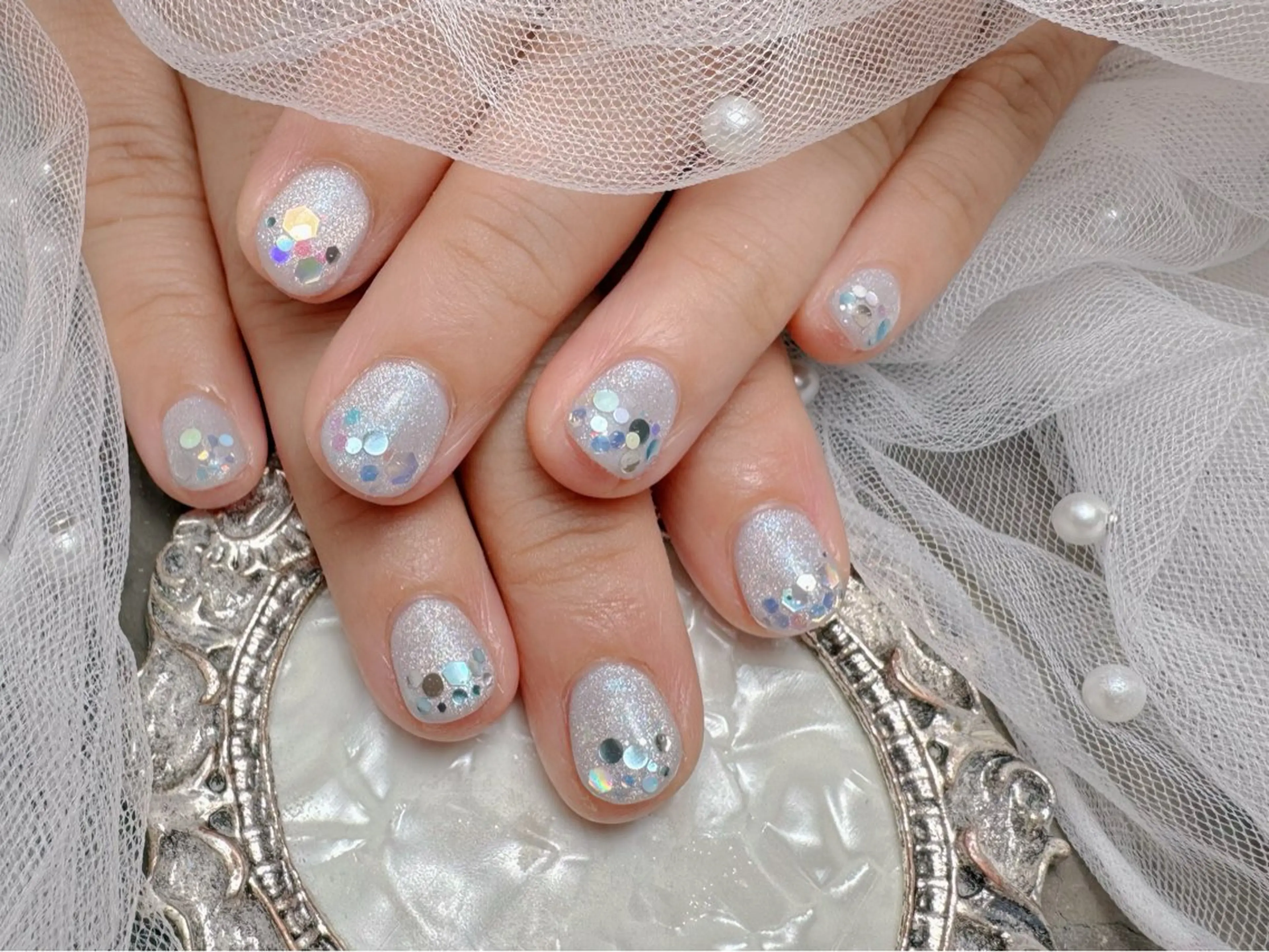 ネイル マジック ミラーのネイルデザイン