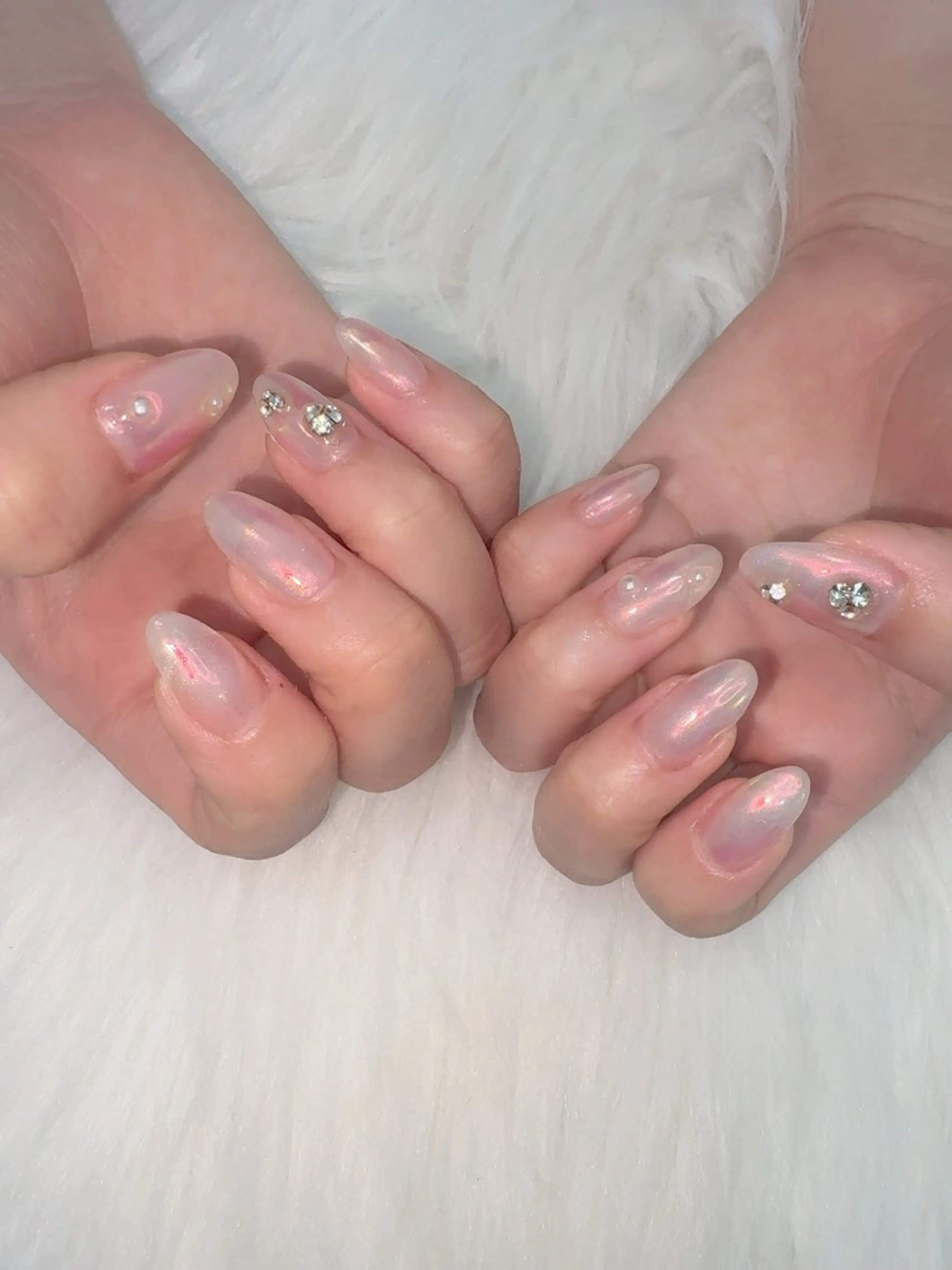ネイル ミラーネイル ハンドネイル SOL NAILのネイルデザイン