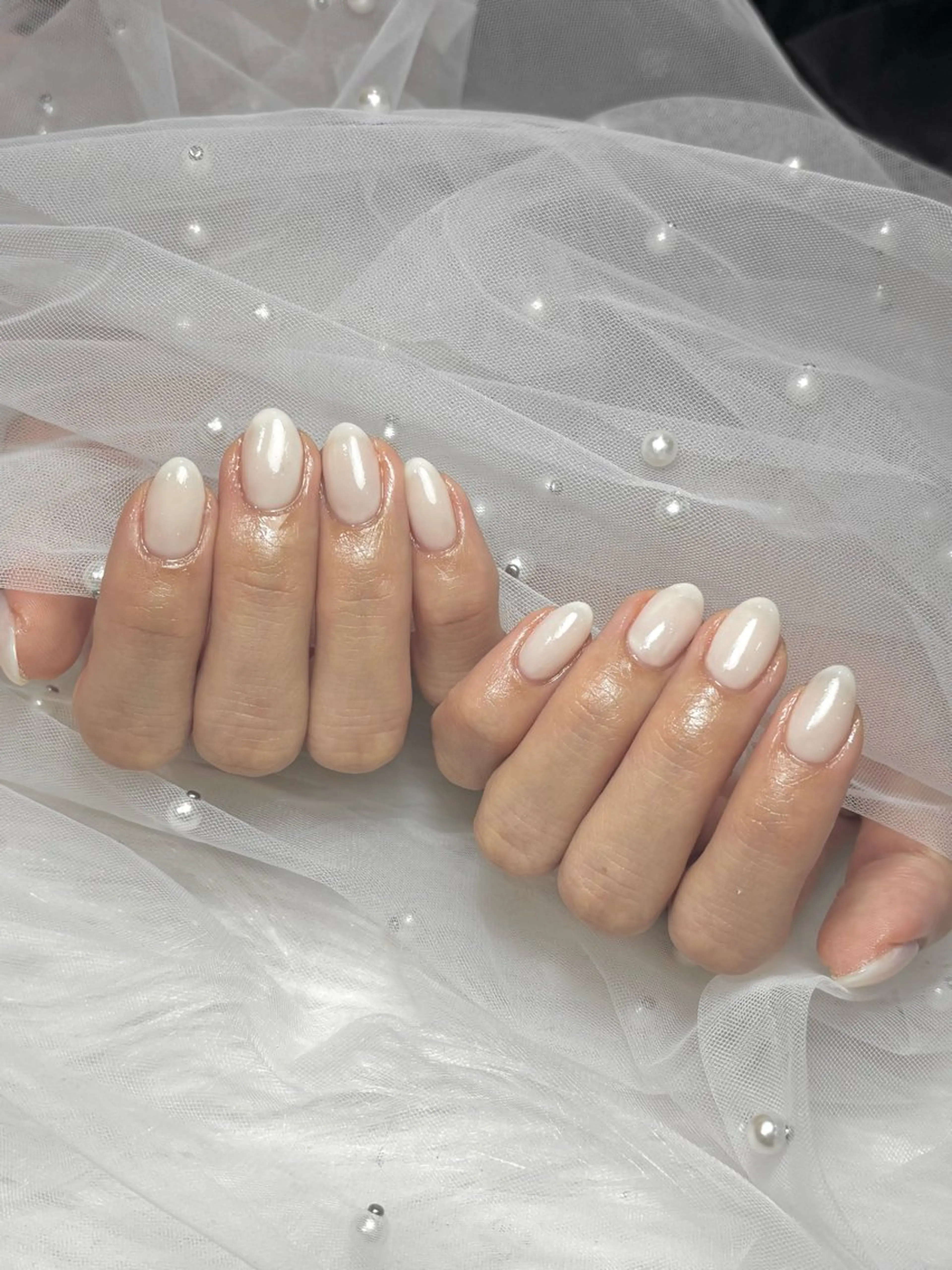 ネイル オフィスネイル ワンカラーネイル 春ネイル ハンドネイル kokomi 🧸のネイルデザイン