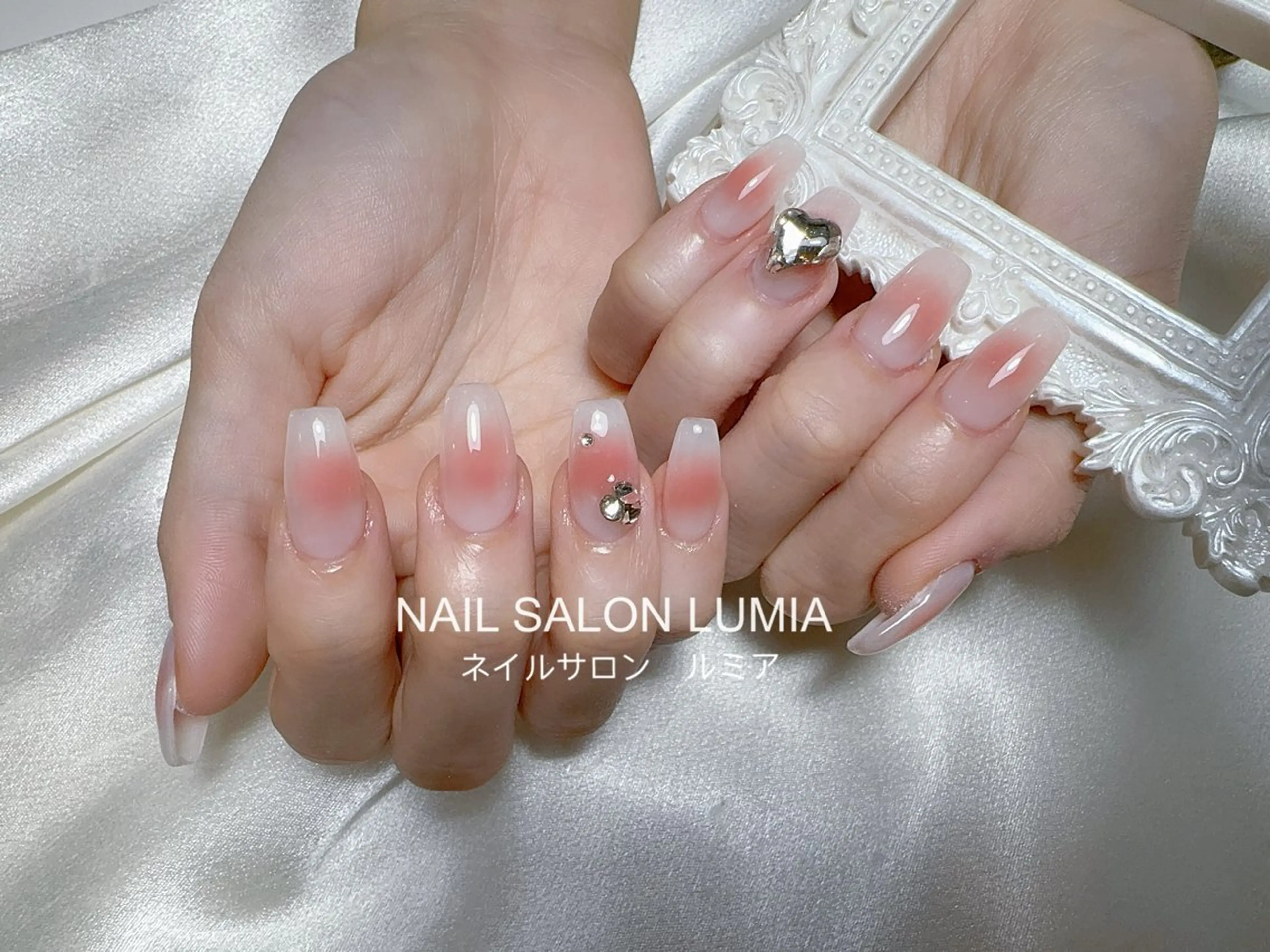 ネイル チークネイル ハンドネイル ネイルサロン ルミア Lumia 店長のネイルデザイン