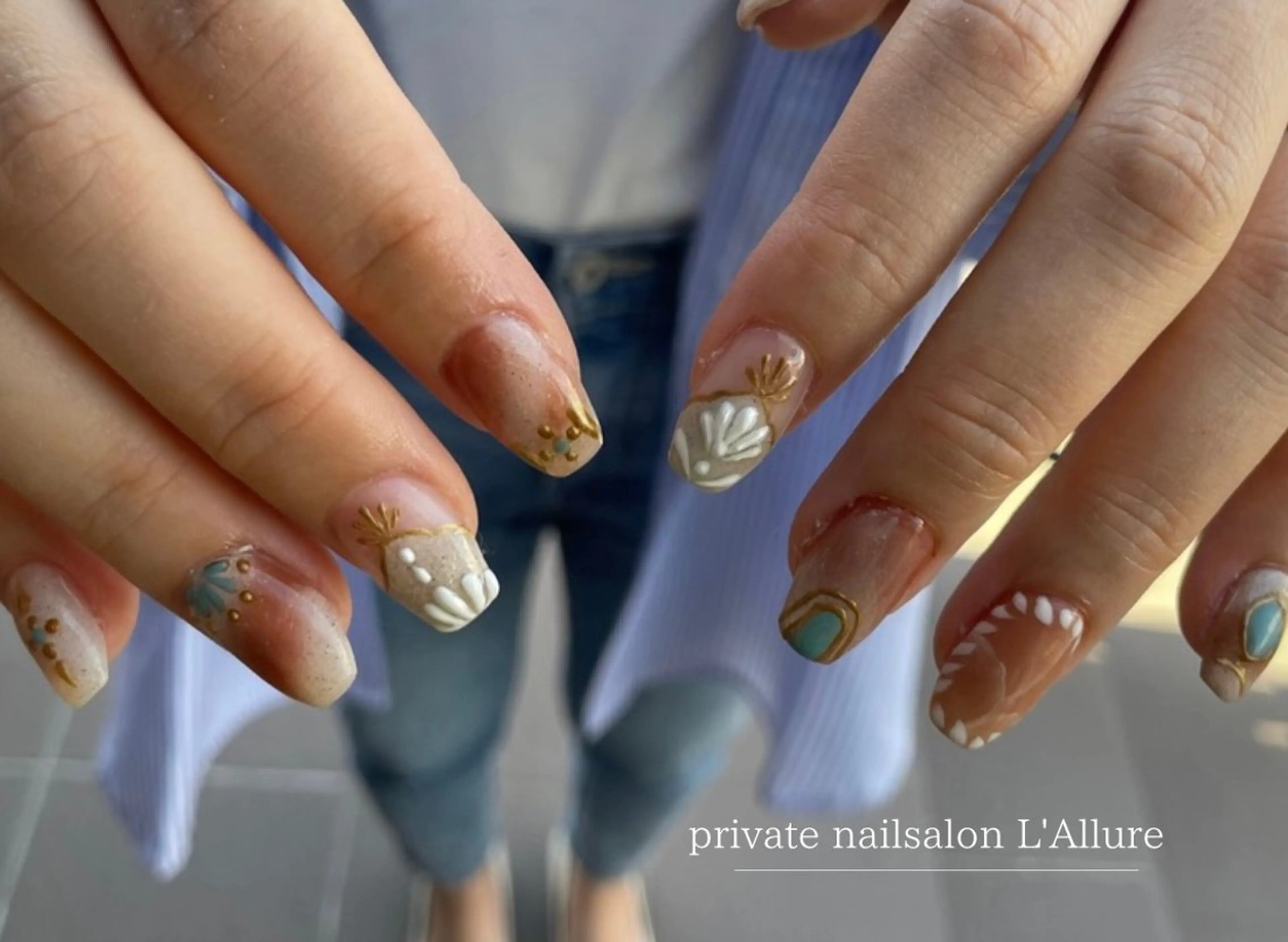 ネイル ハンドネイル nailsalon -L'Allure-のネイルデザイン