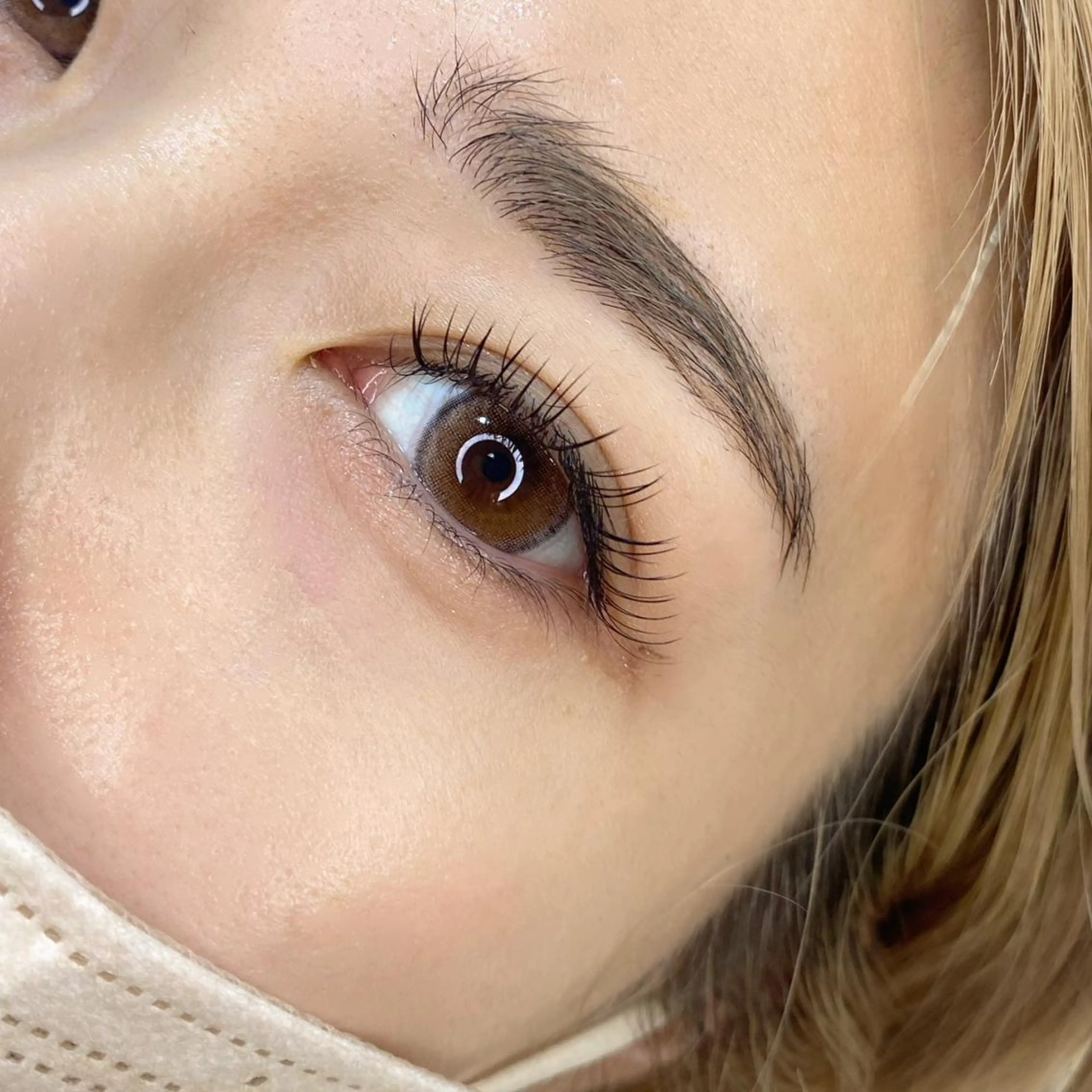 マツエク・マツパ フラットラッシュ マツエク lieupré 池上涼佳🪽のマツエク・マツパデザイン