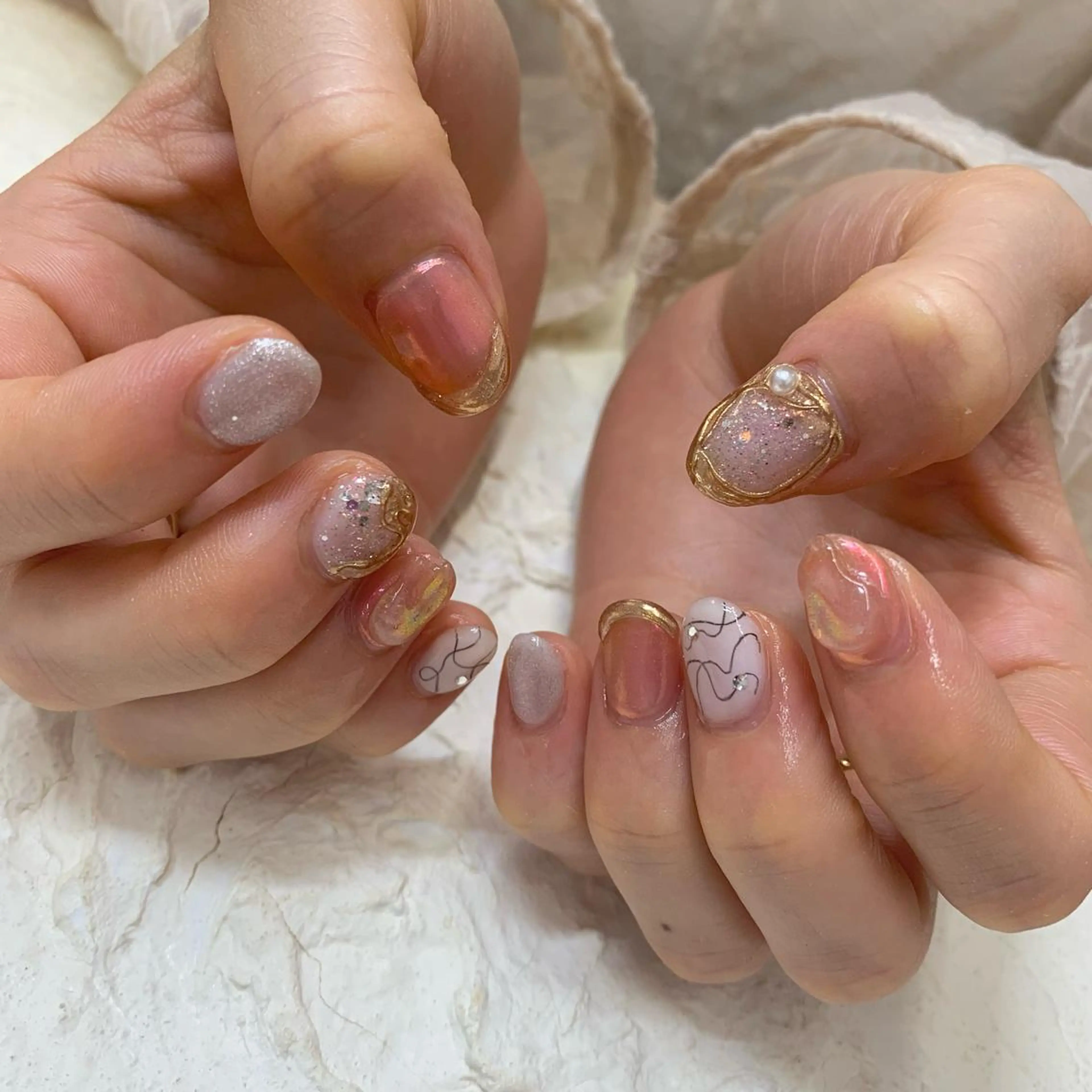 ネイル マキノ ユイのネイルデザイン