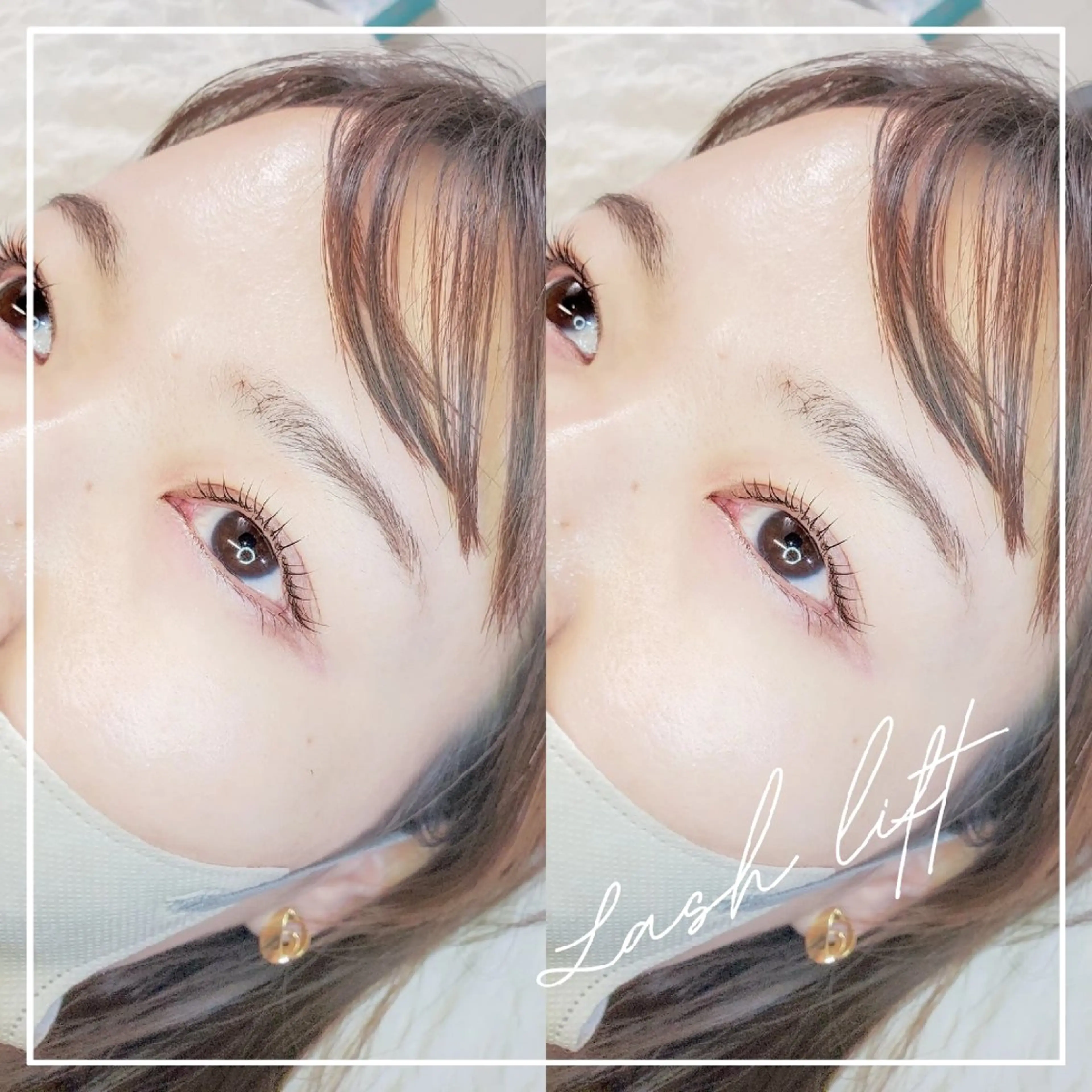 マツエク・マツパ パリジェンヌラッシュリフト まつげパーマ 一重×まつ毛パーマ マツパ 韓国マツパ*マスカラ パーマ導入店Reoのマツエク・マツパデザイン