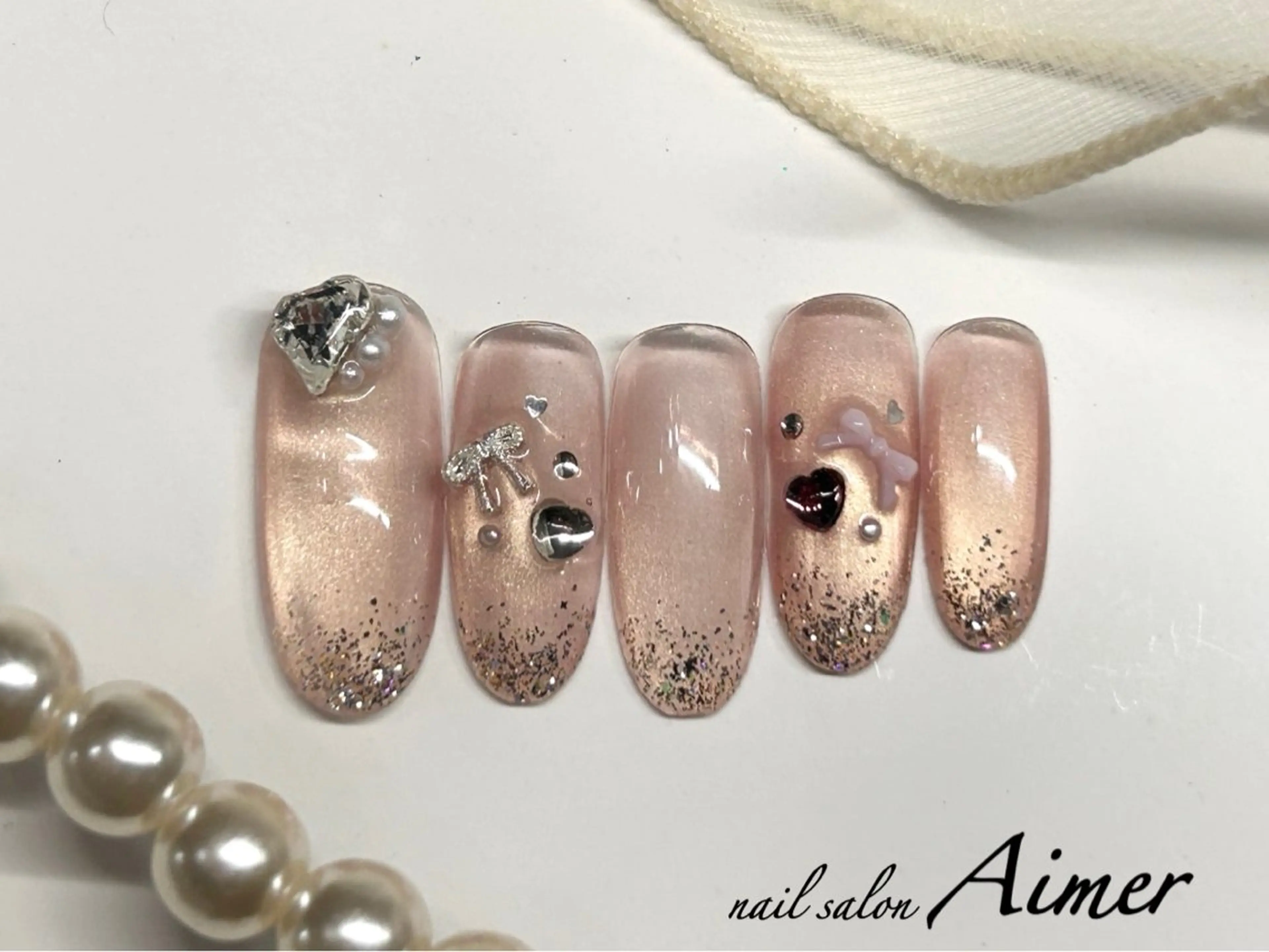 ネイル ハンドネイル nail salon Aimerのネイルデザイン