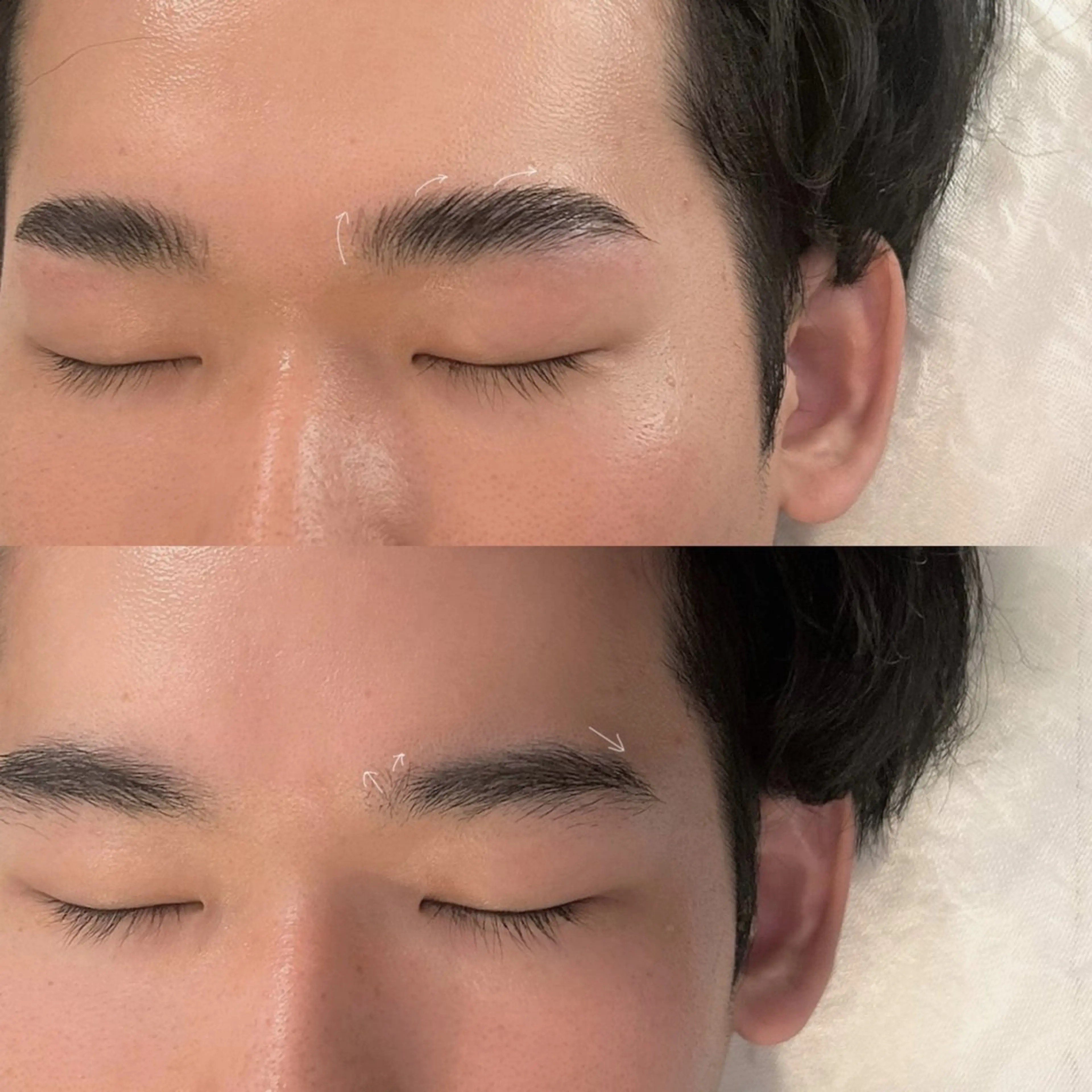 メンズ アイブロウ ハリウッドブロウリフト メンズアイブロウ ワックス脱毛 その他(アイブロウ) GO TODAY SHAiRE SALON Vellmie店所属・吉祥寺kasumi 🌛eye/browのマツエク・マツパデザイン