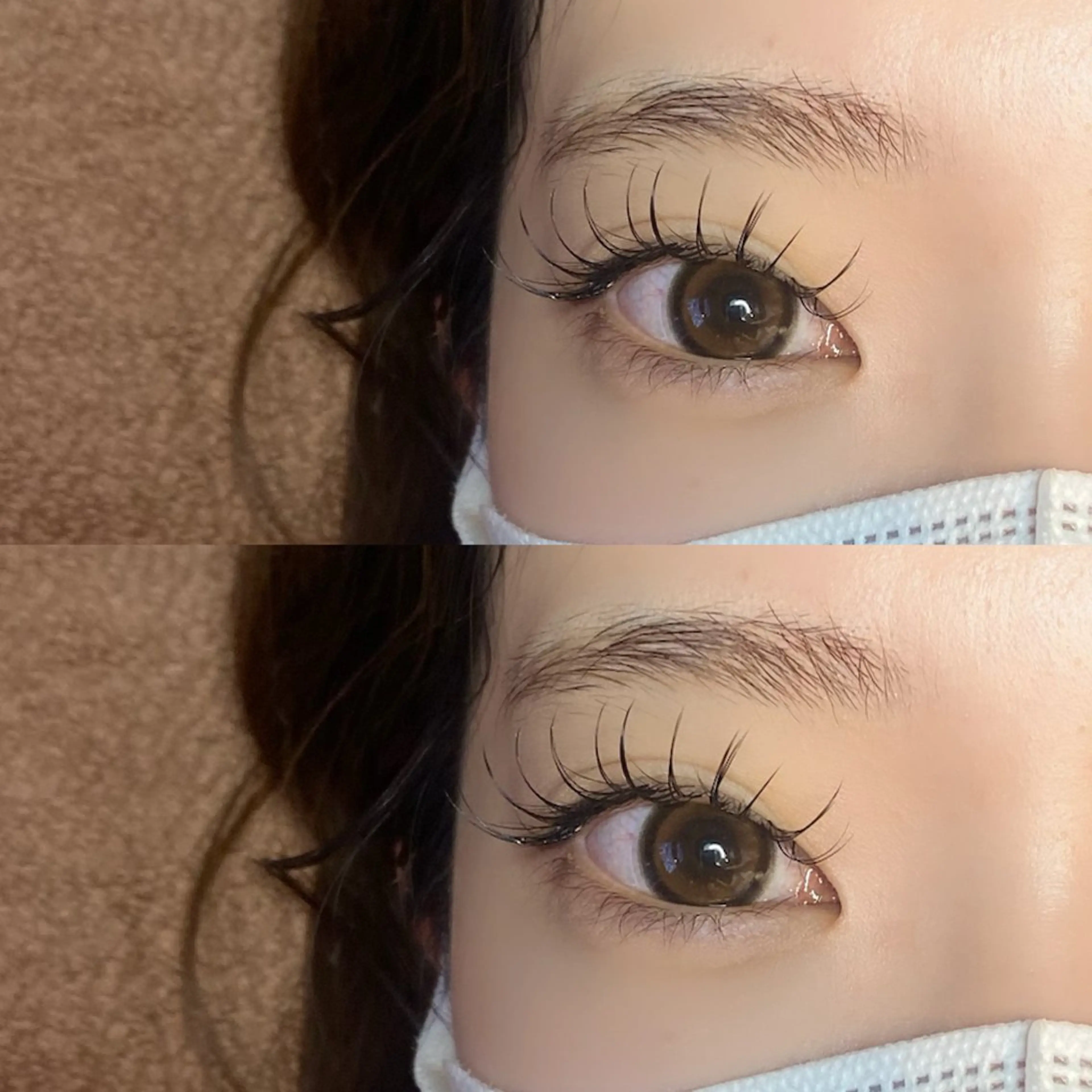 マツエク・マツパ Dカール 𝘒𝘈𝘌𝘋𝘌 天神𝘕𝘈𝘕𝘈のマツエク・マツパデザイン