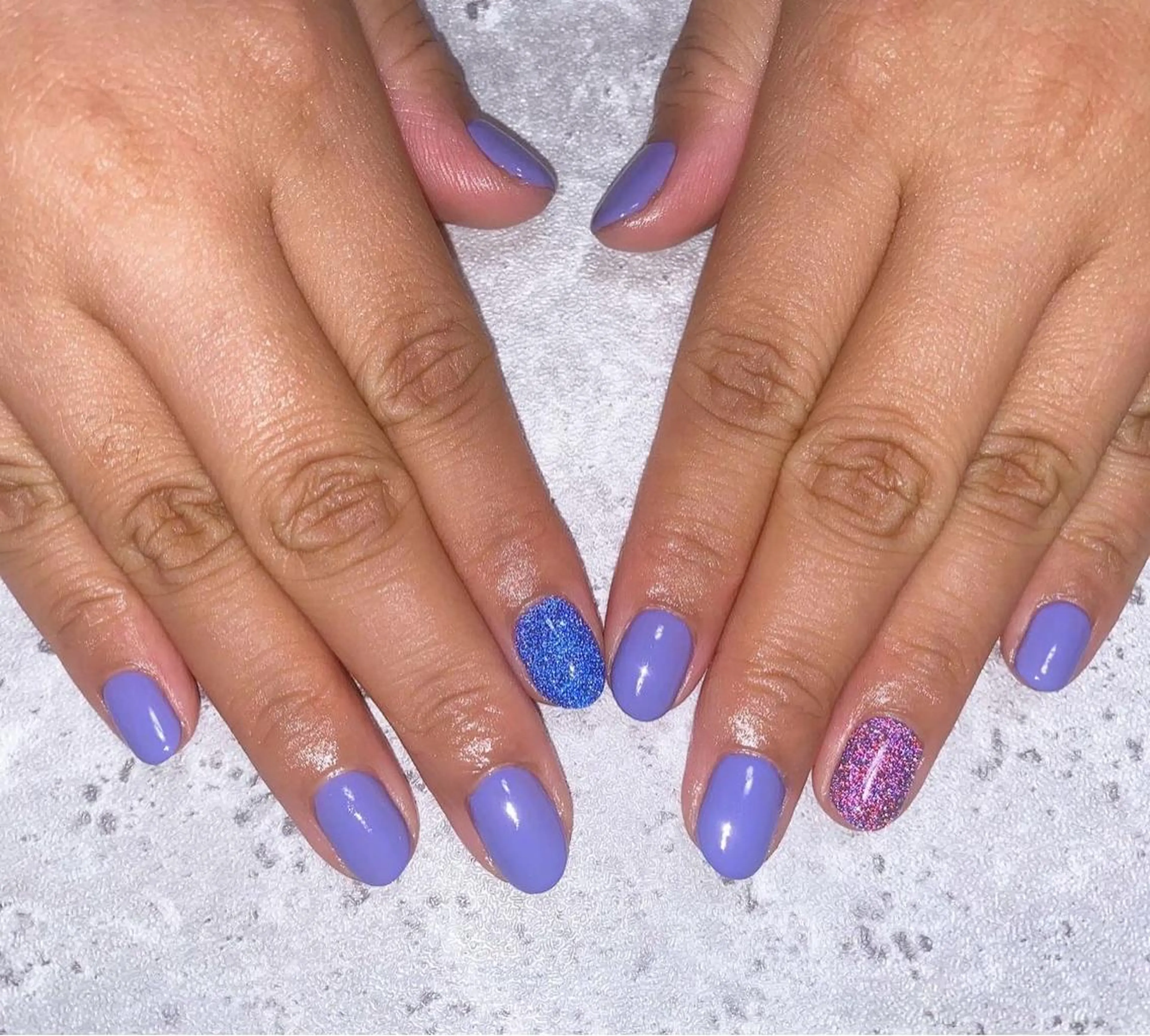 ネイル フラッシュネイル ワンカラーネイル ハンドネイル 🌿Charme🌿 MAIのネイルデザイン