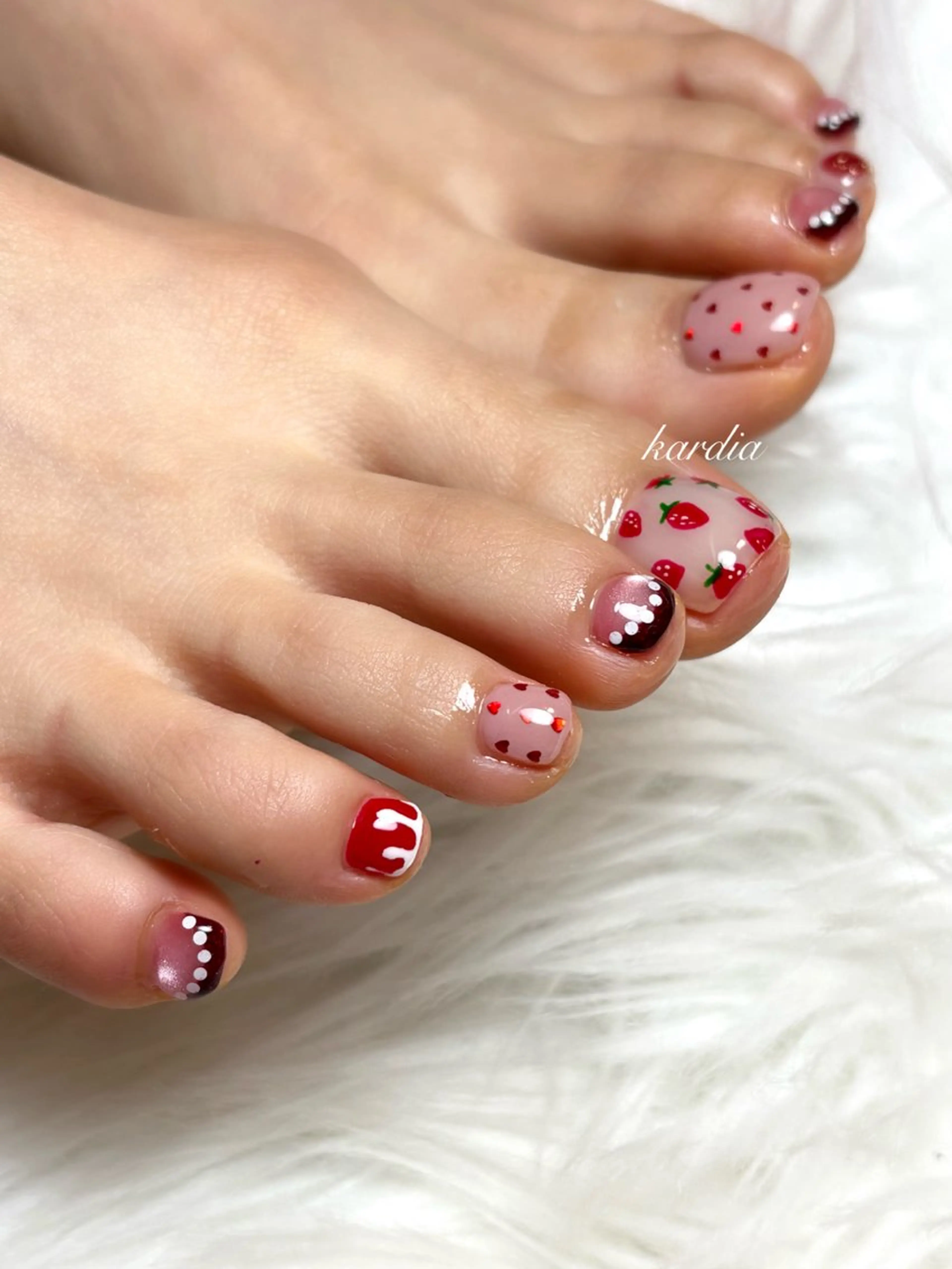 🦶持ち込みデザインやり放題の写真