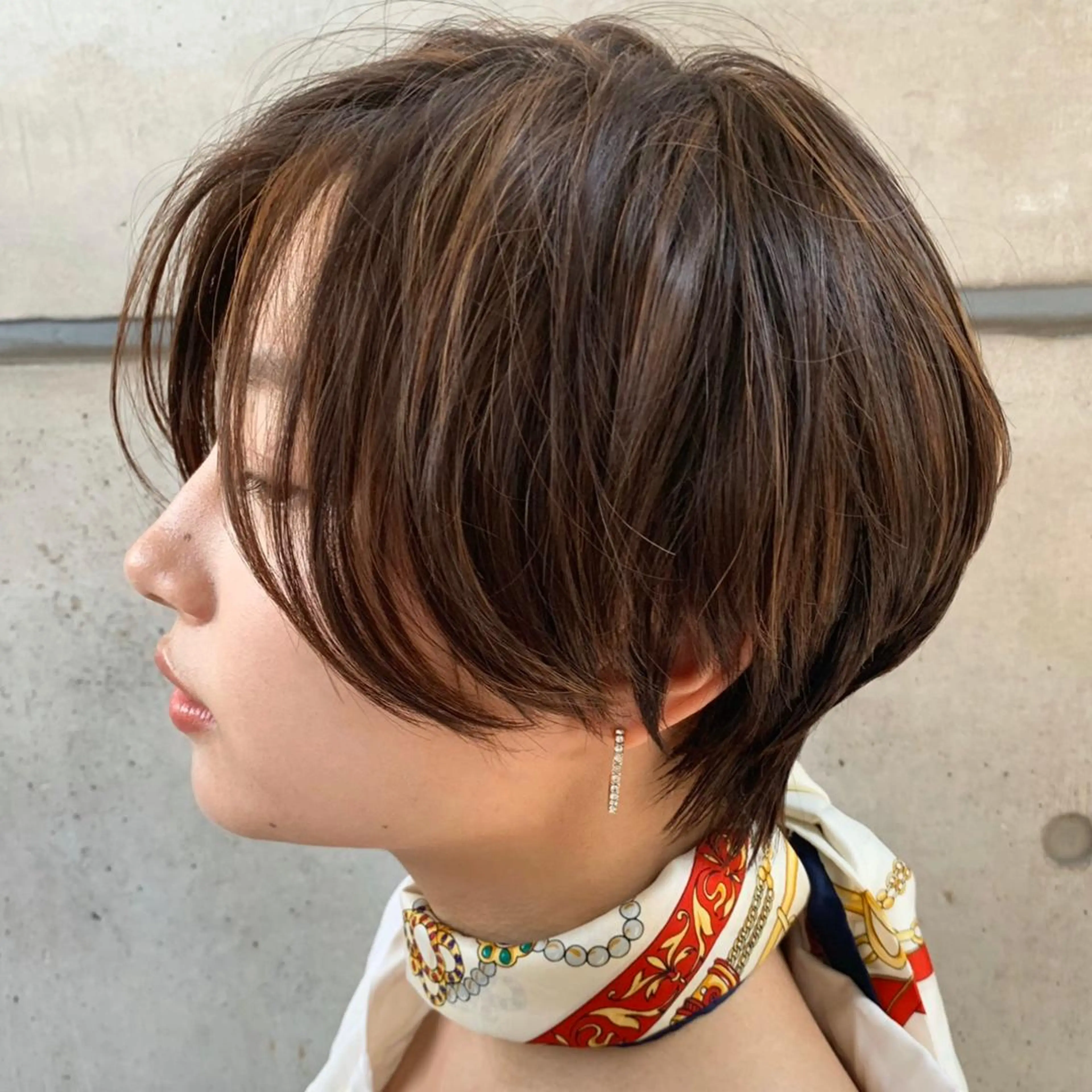 ショート 銀座No.1髪質改善 縮毛矯正/本木のヘアスタイル