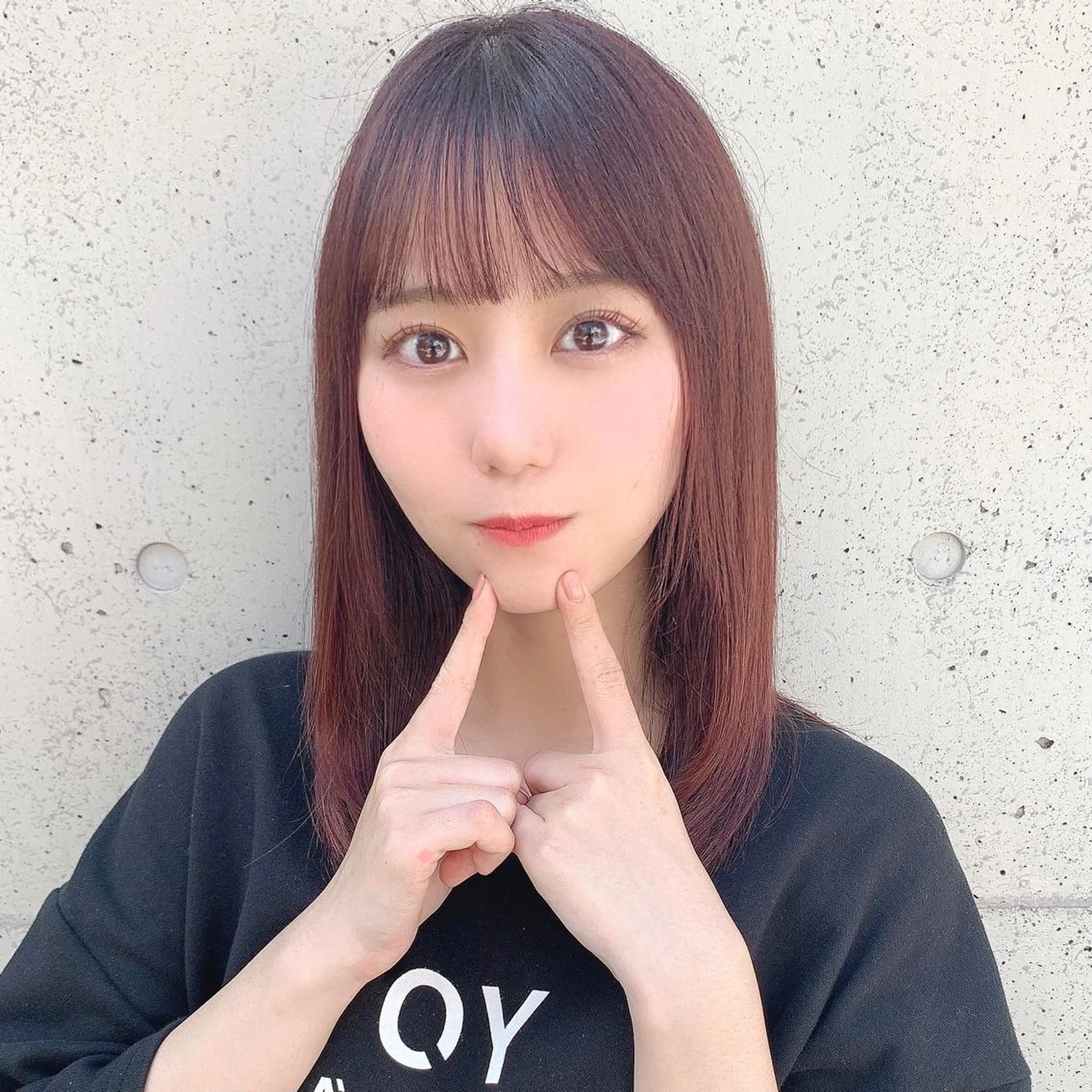 セミロング カラー ラベンダーカラー ラベンダーピンク ピンクカラー レイヤーカット ✨️美髪矯正×似合わ せ艶カラー✨藤田透のヘアスタイル