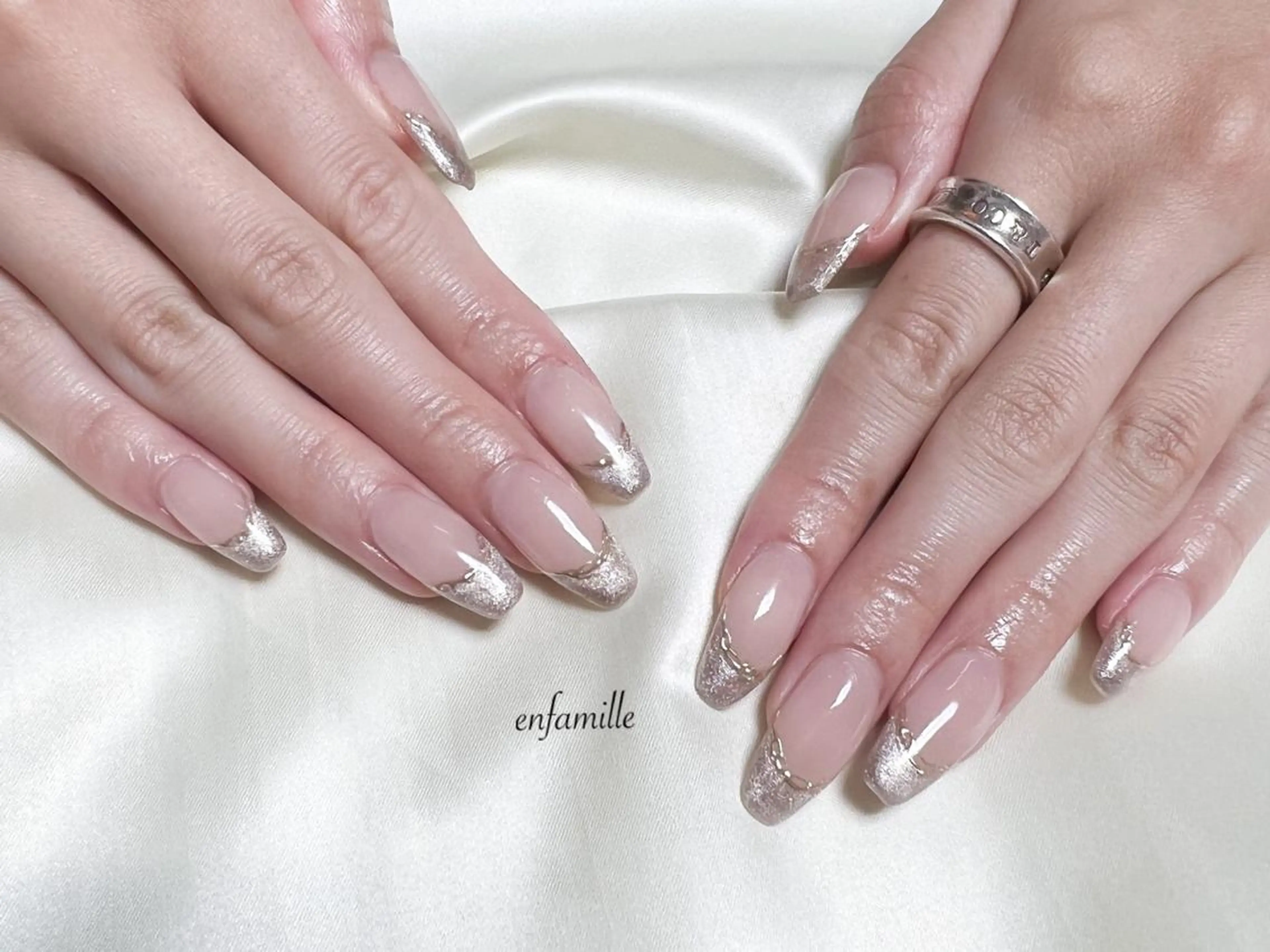 ネイル ハンドネイル nail salon en familleのネイルデザイン