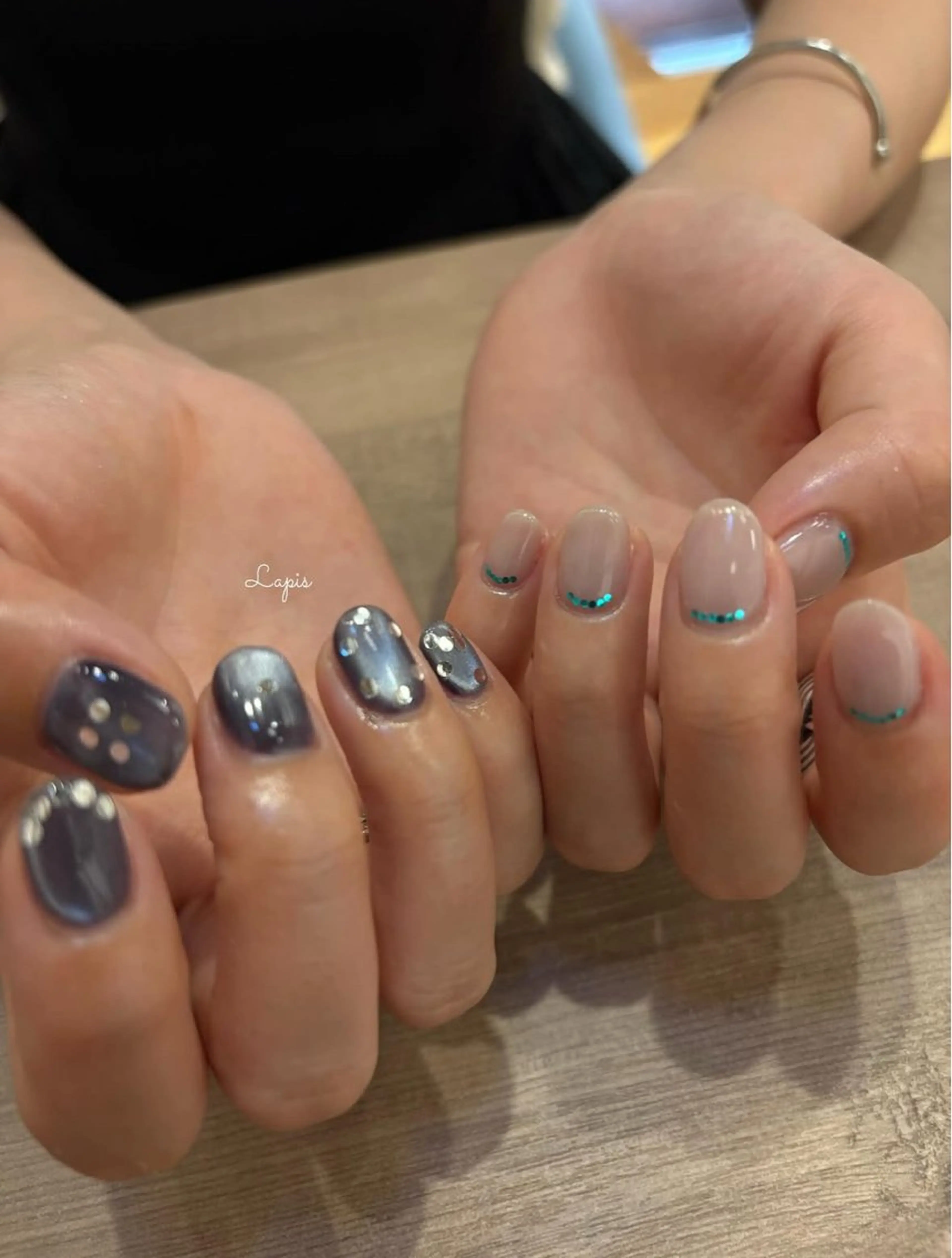 ネイル ハンドネイル Lapis *のネイルデザイン