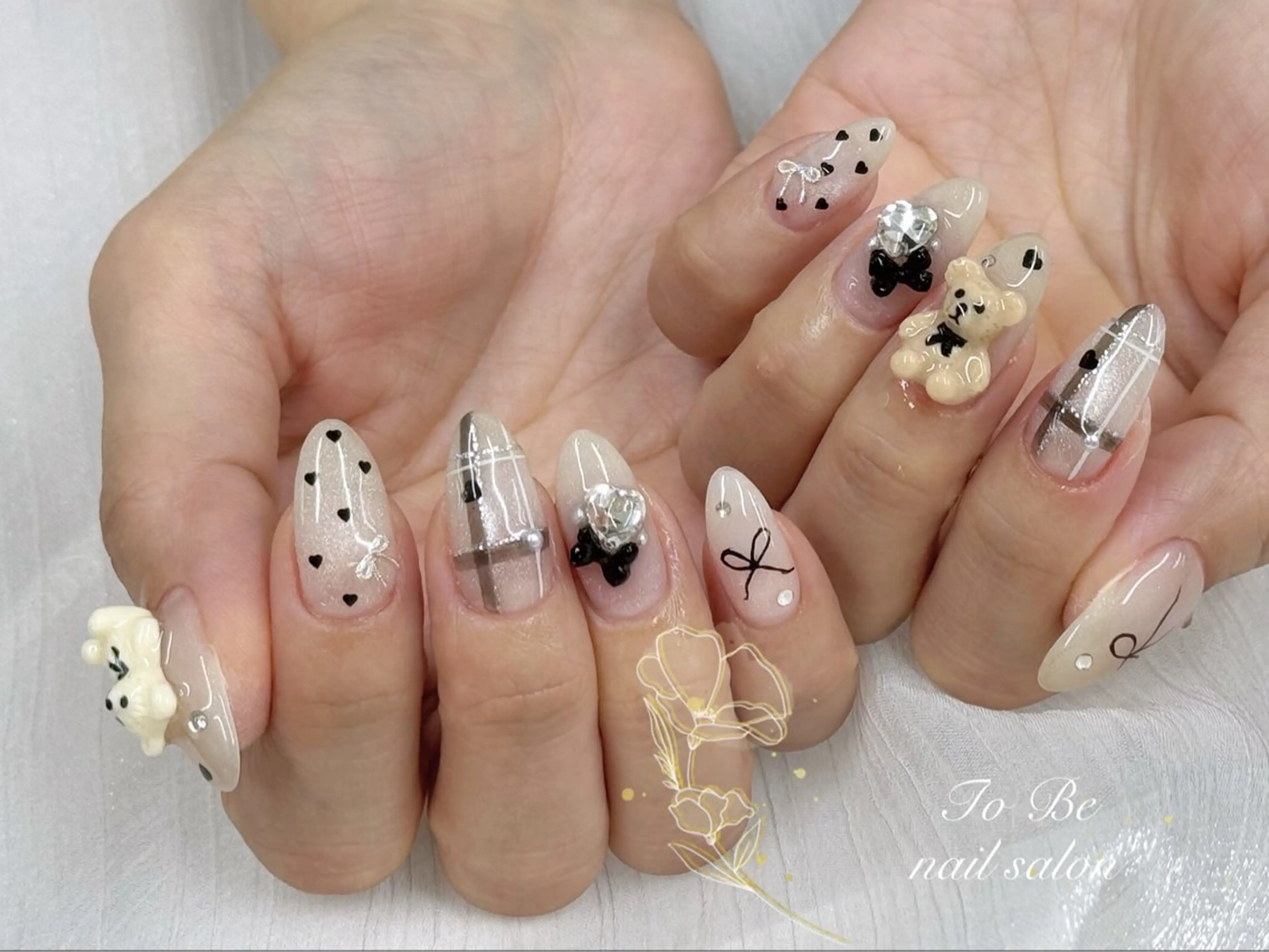ネイル ハンドネイル Nail Salon To Be珈月のネイルデザイン