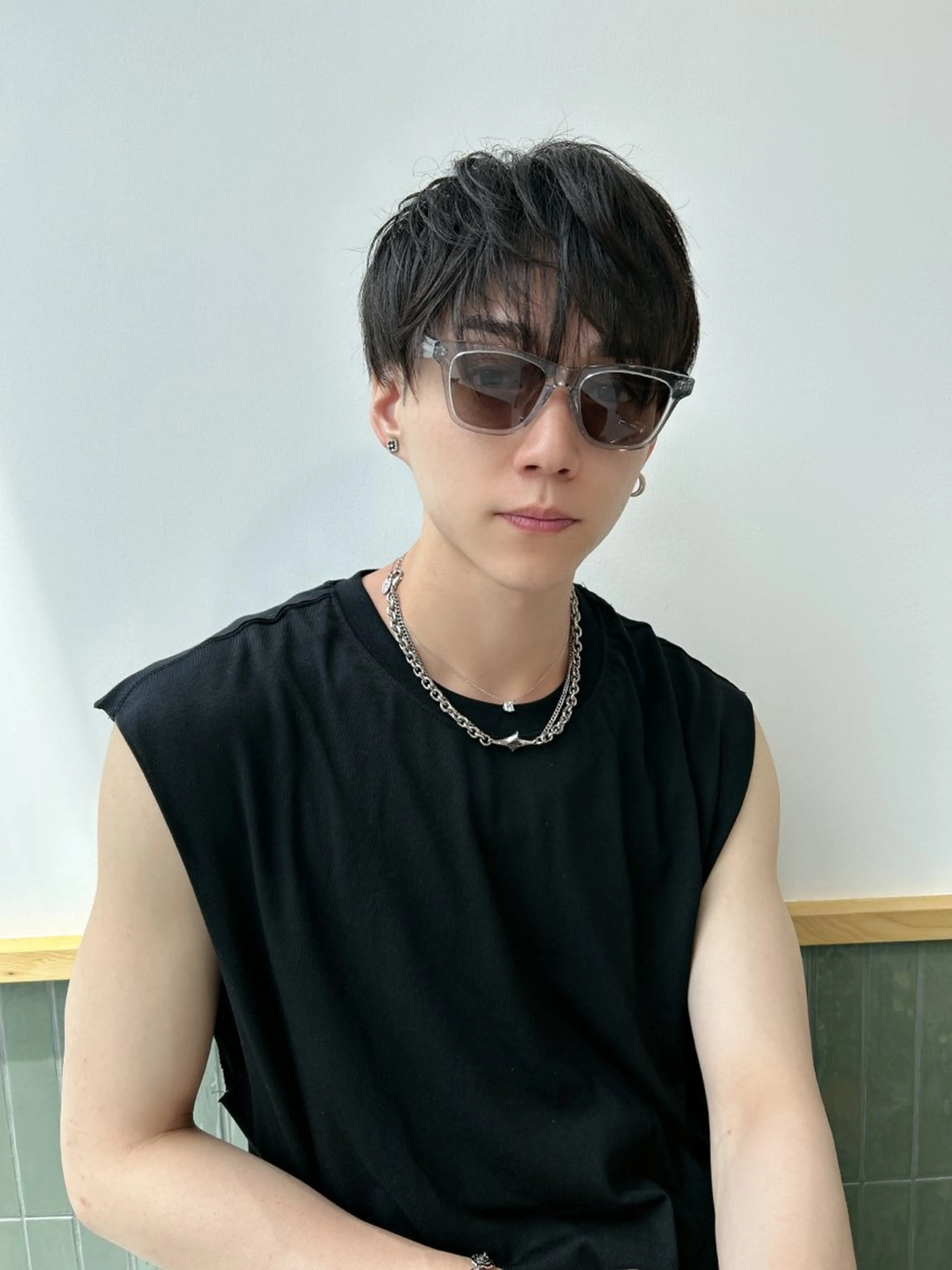 ミディアム カラー パーマ ヘアアレンジ ミディアムパーマ アディクシーカラー イルミナカラー カット パーマ ヘッドスパ ヘアセット 【代表】 たき〜のヘアスタイル