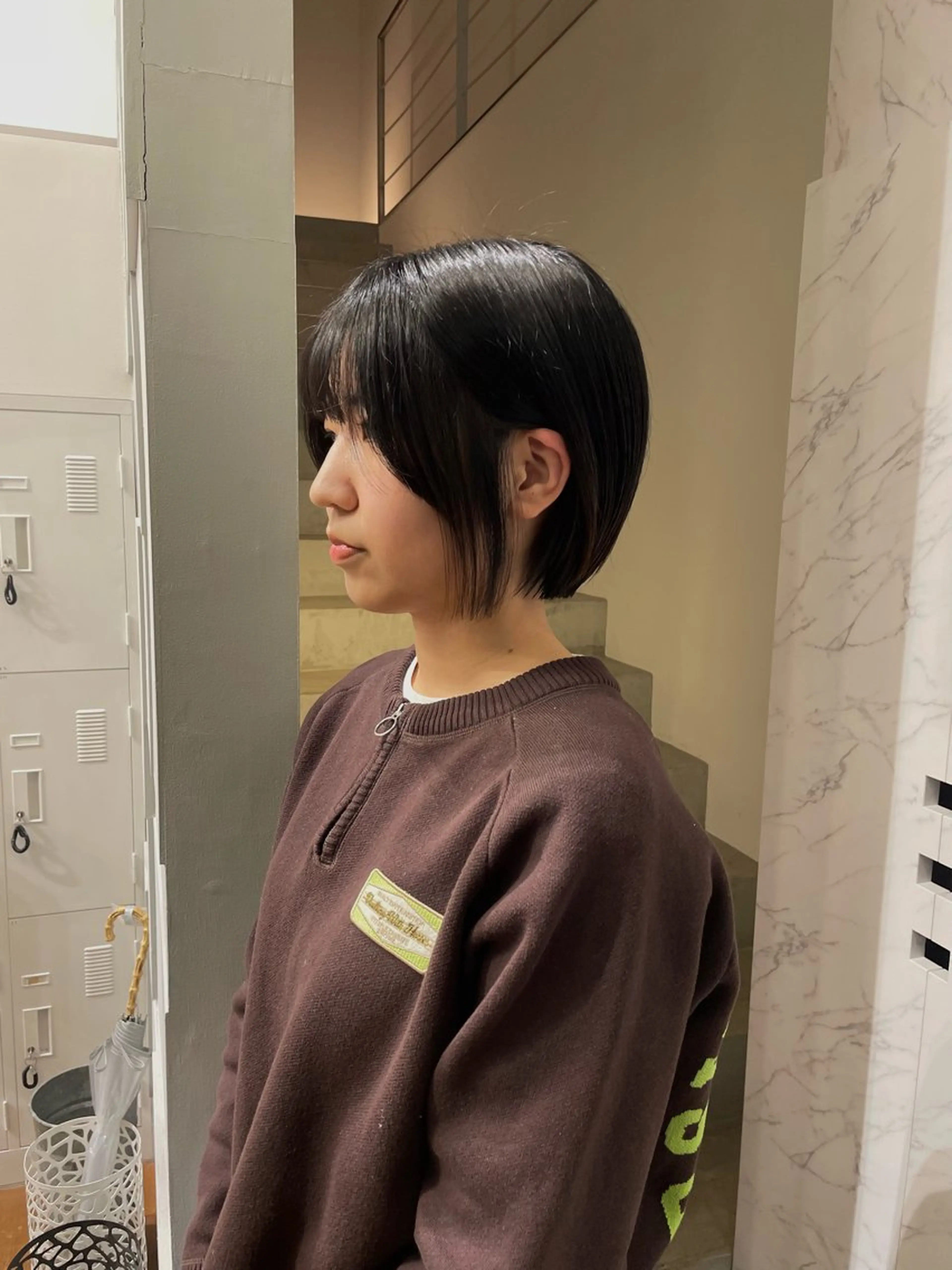 ショート ミユ/ショート/ カットモデル/名東区のヘアスタイル