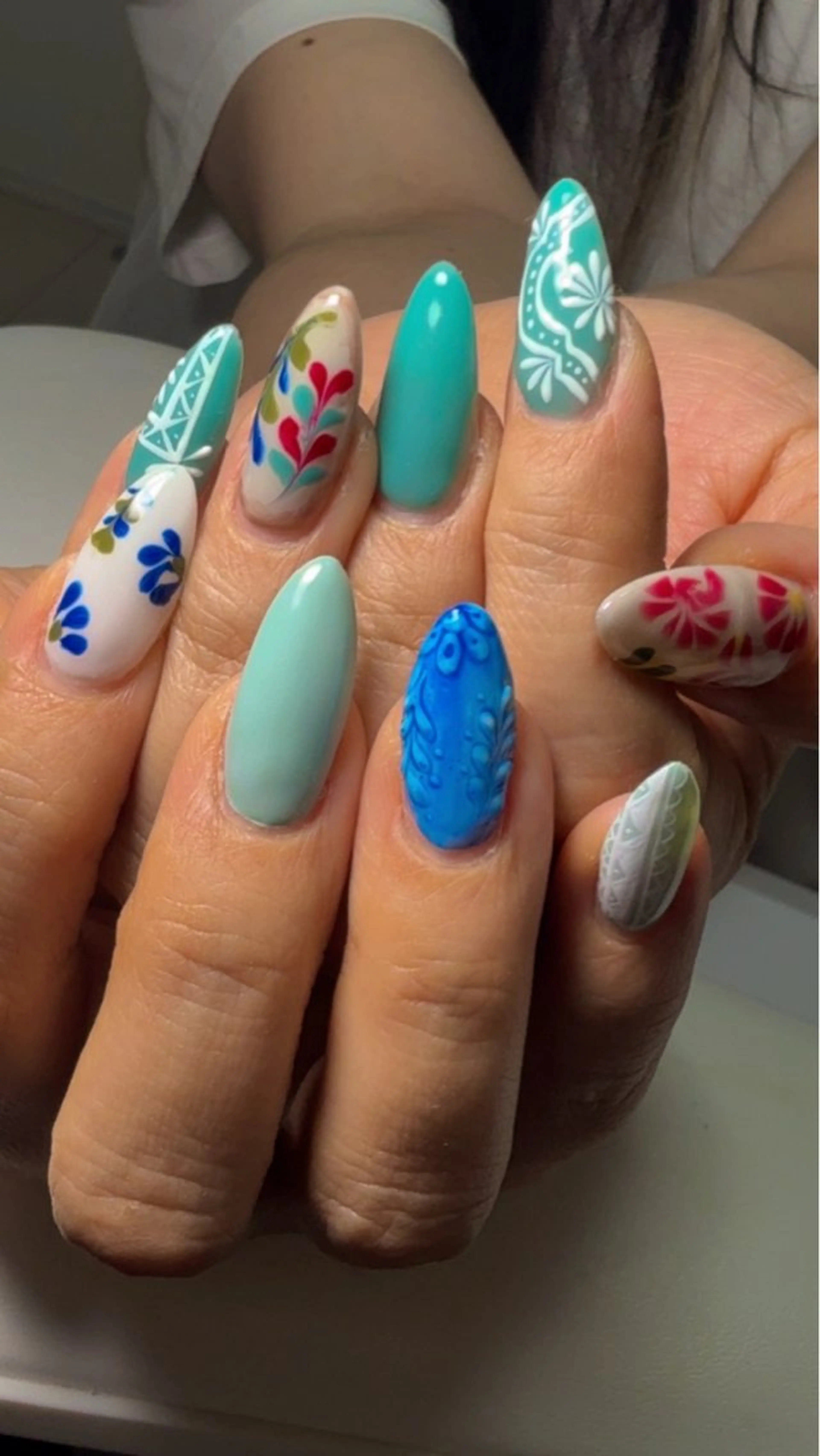ロング nail salon Romanのネイルデザイン