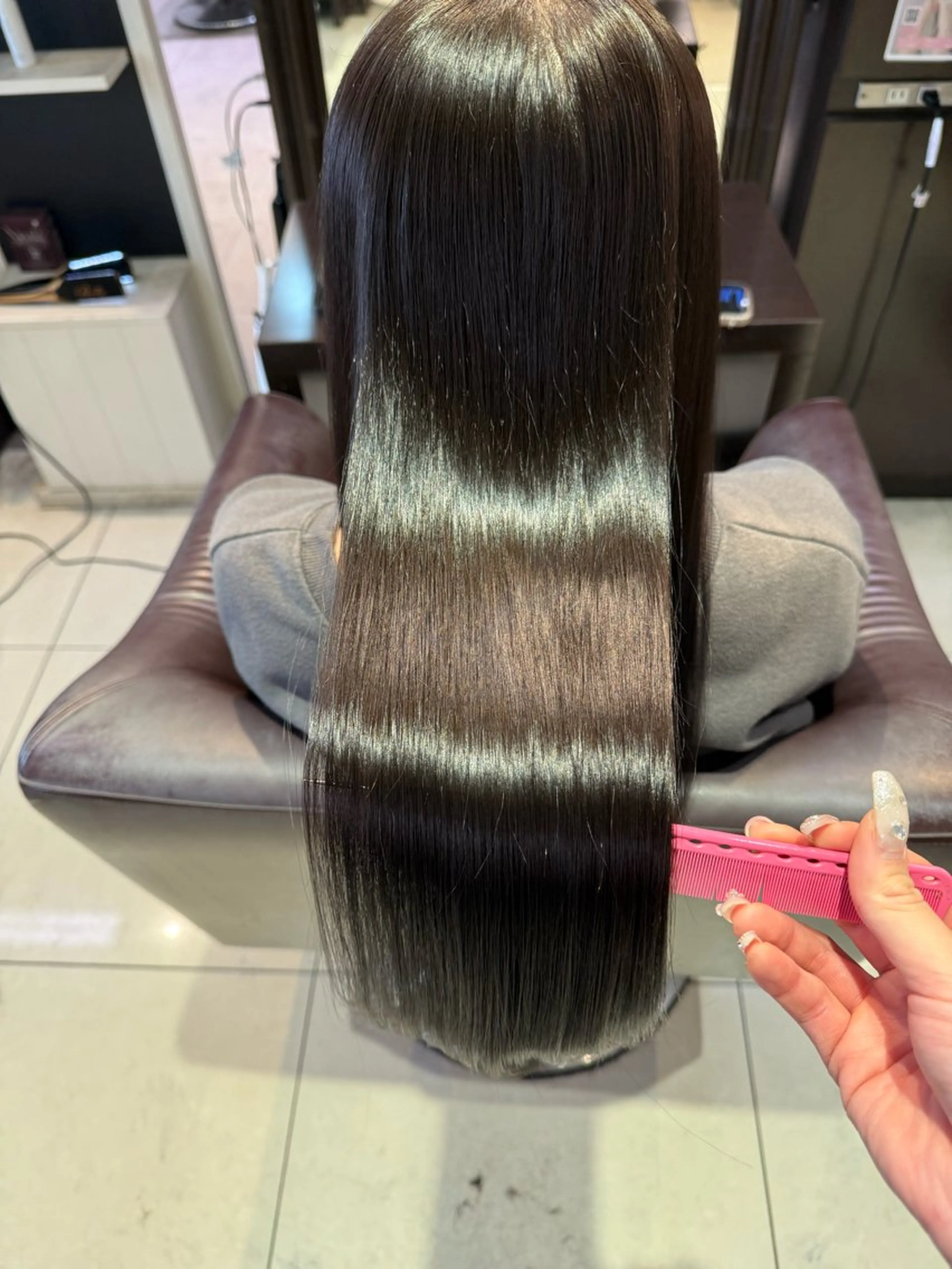 ロング トリートメント 【髪質改善💎韓国風 レイヤー🌷】山川のヘアスタイル