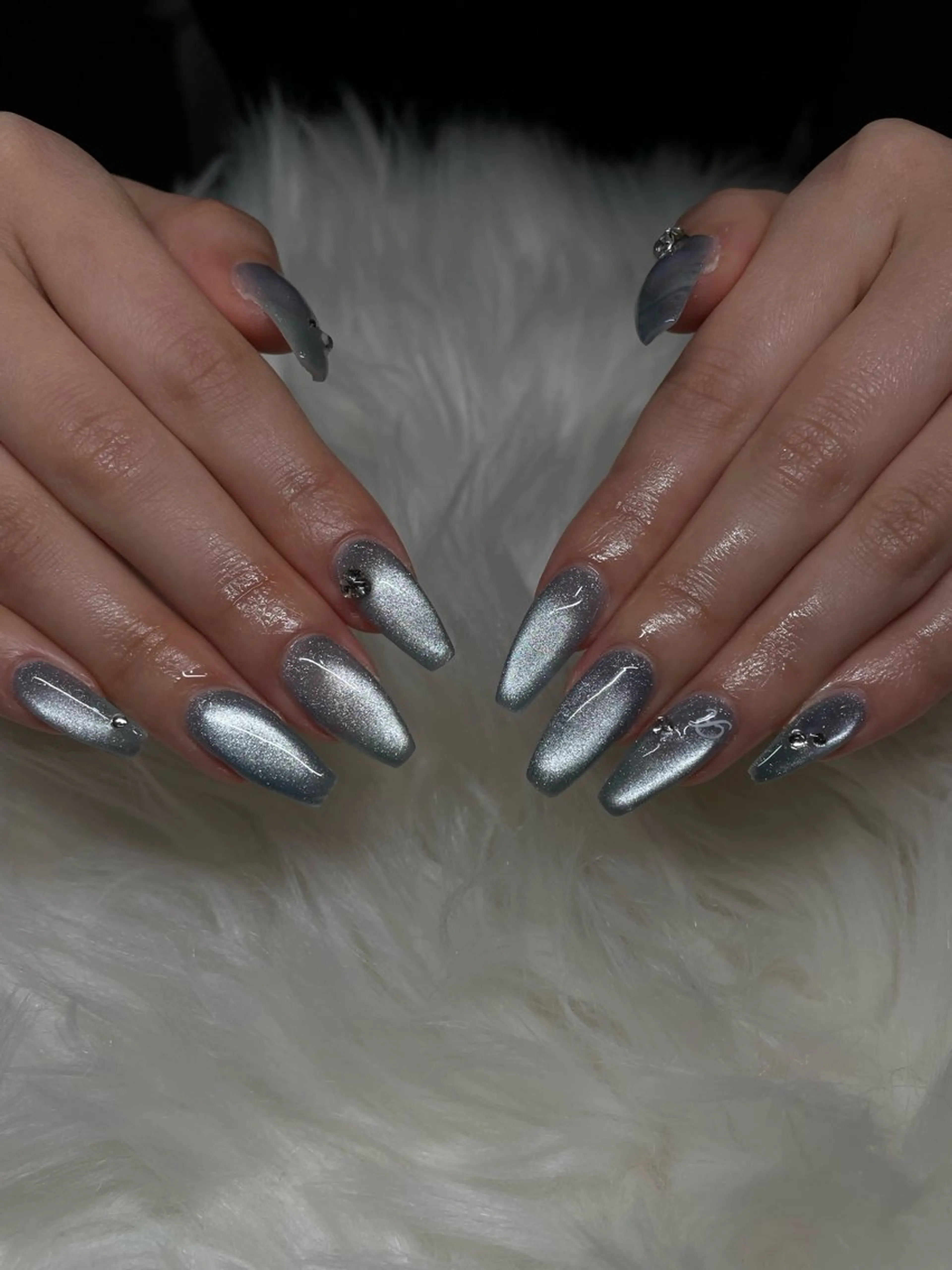 🌟長さ出し🌟オフありマグネット🩵<4月限定>の写真