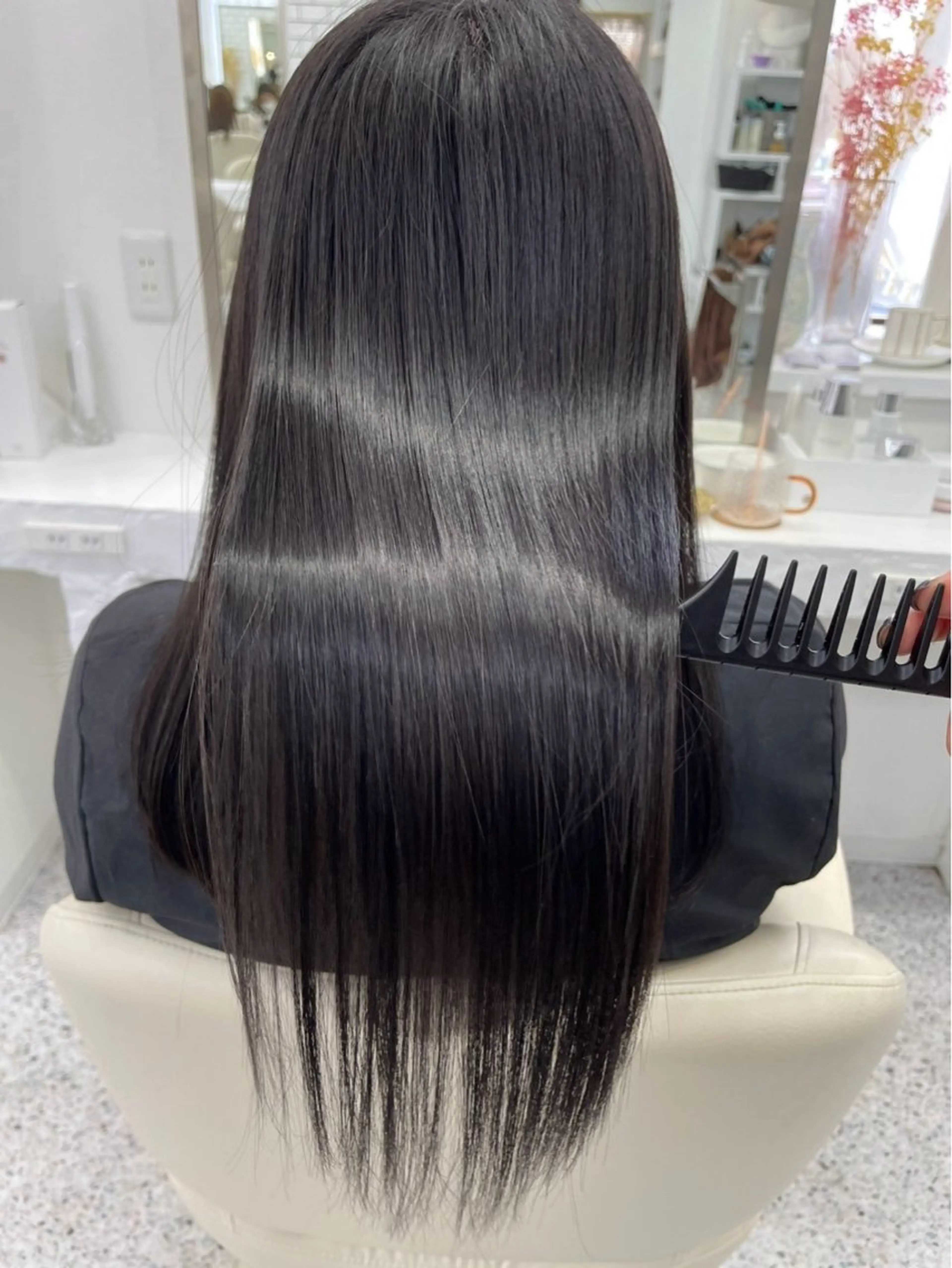 ツヤツヤ髪質改善ストレート🫧の写真