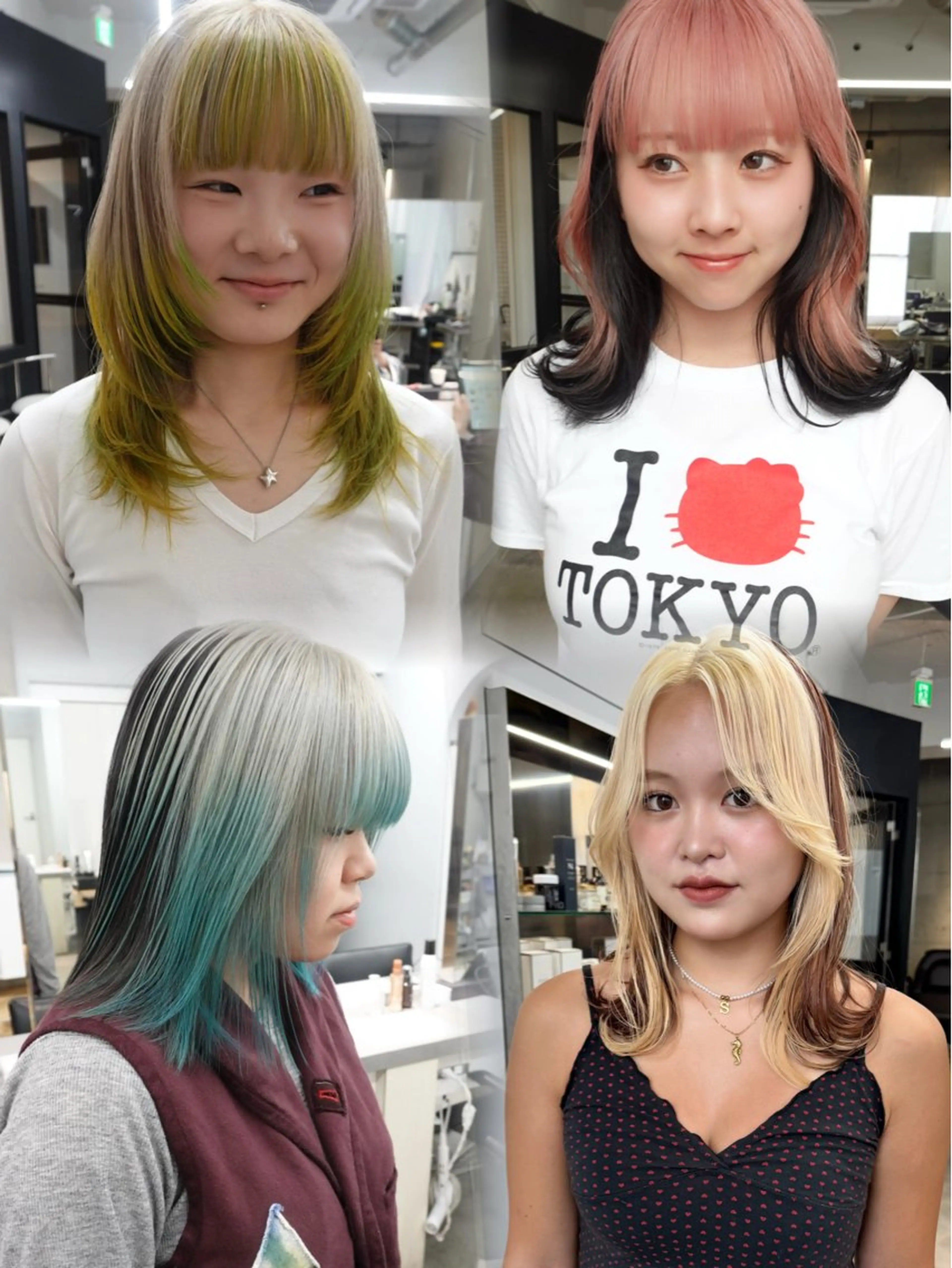 【🪄minimo限定メニュー🪄】24.25.27.28.29.31日🈳あり︎⭐︎デザインカラー🌈ブリーチ込の写真