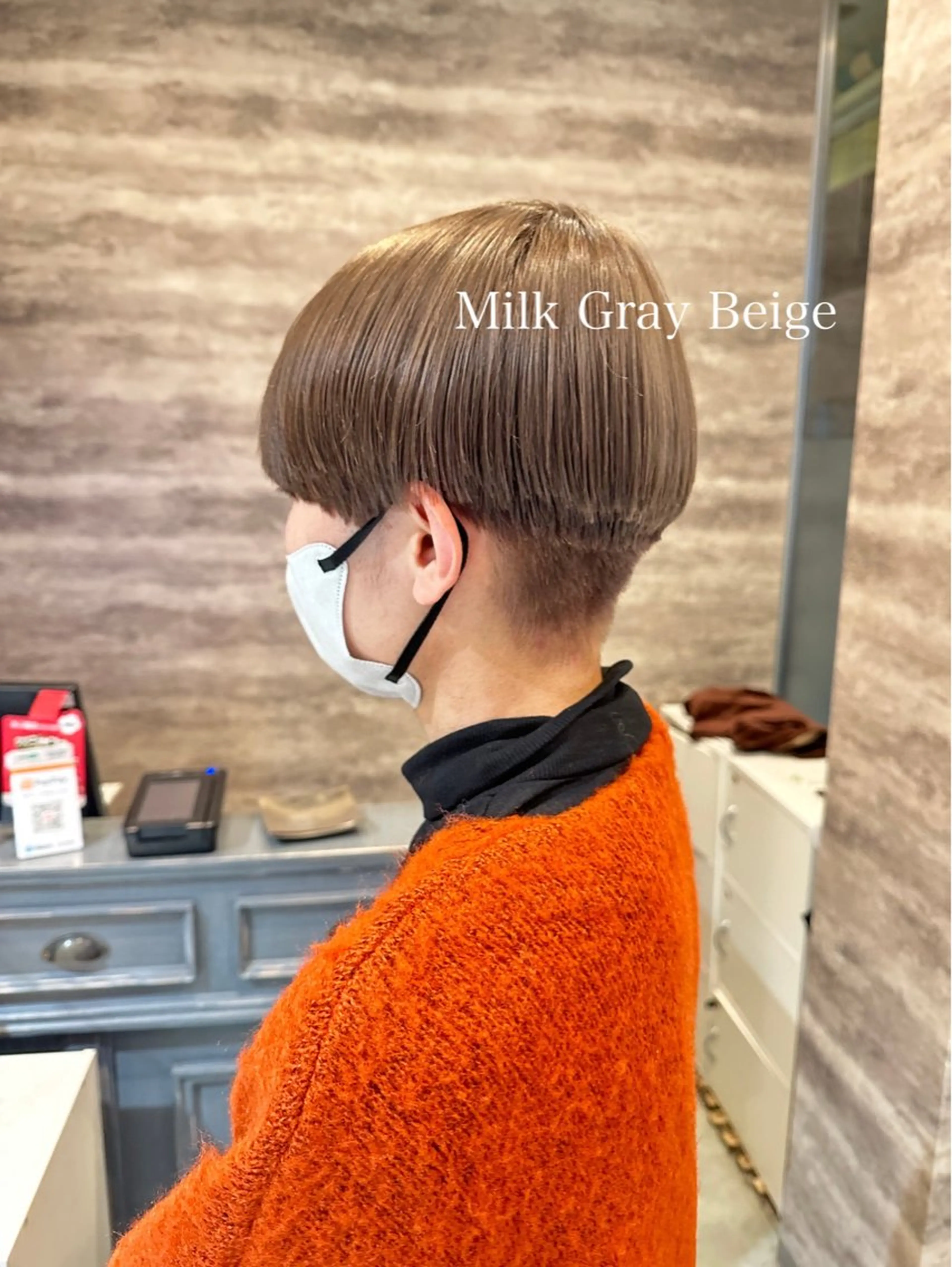 ショート カラー ブリーチ ブルーカラー ダブルカラー グラデーションカラー ハイライトカラー 🫟Blanco🫟 Color&Careのヘアスタイル