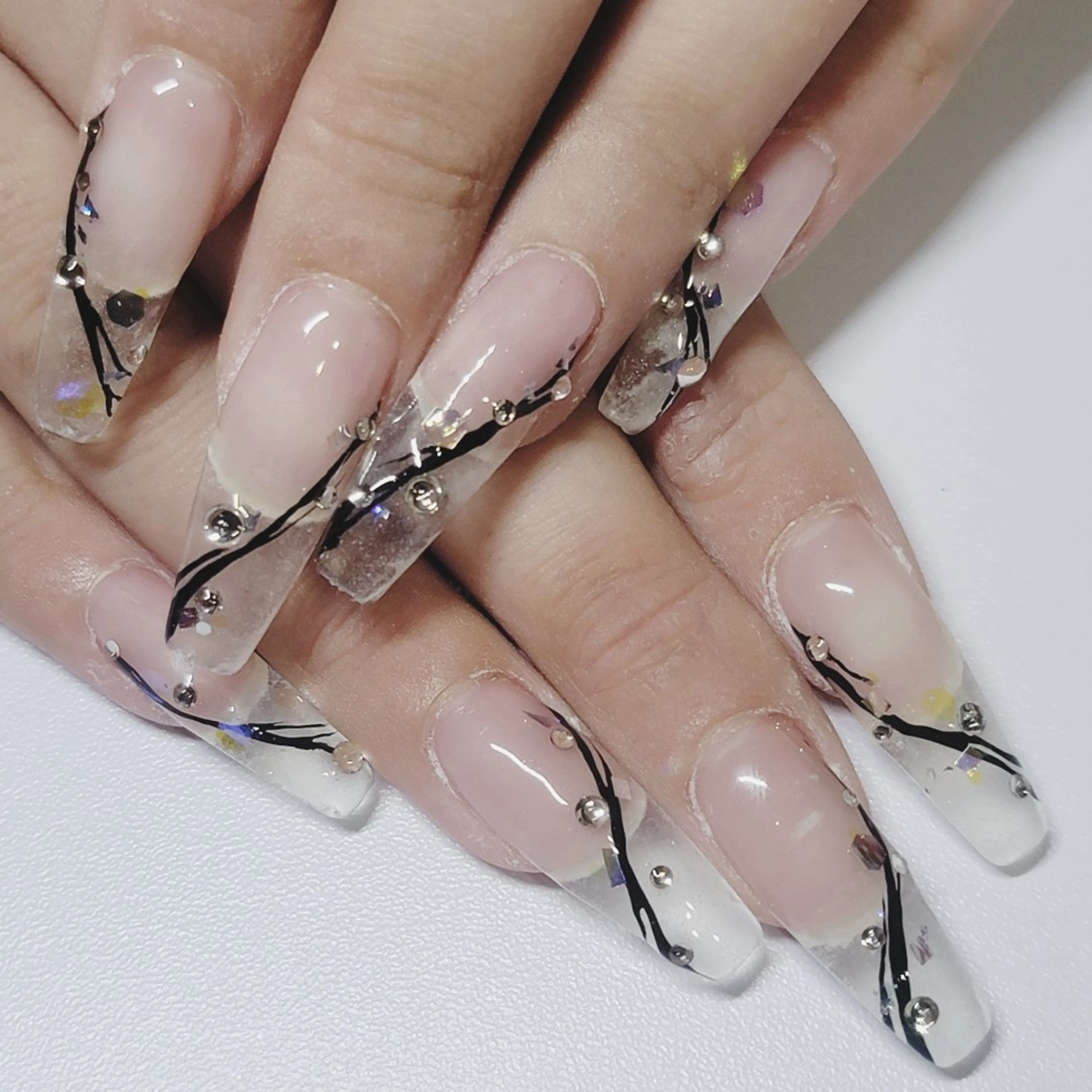 ネイル アートネイル クリアネイル ハンドネイル よしだ ひろきのネイルデザイン