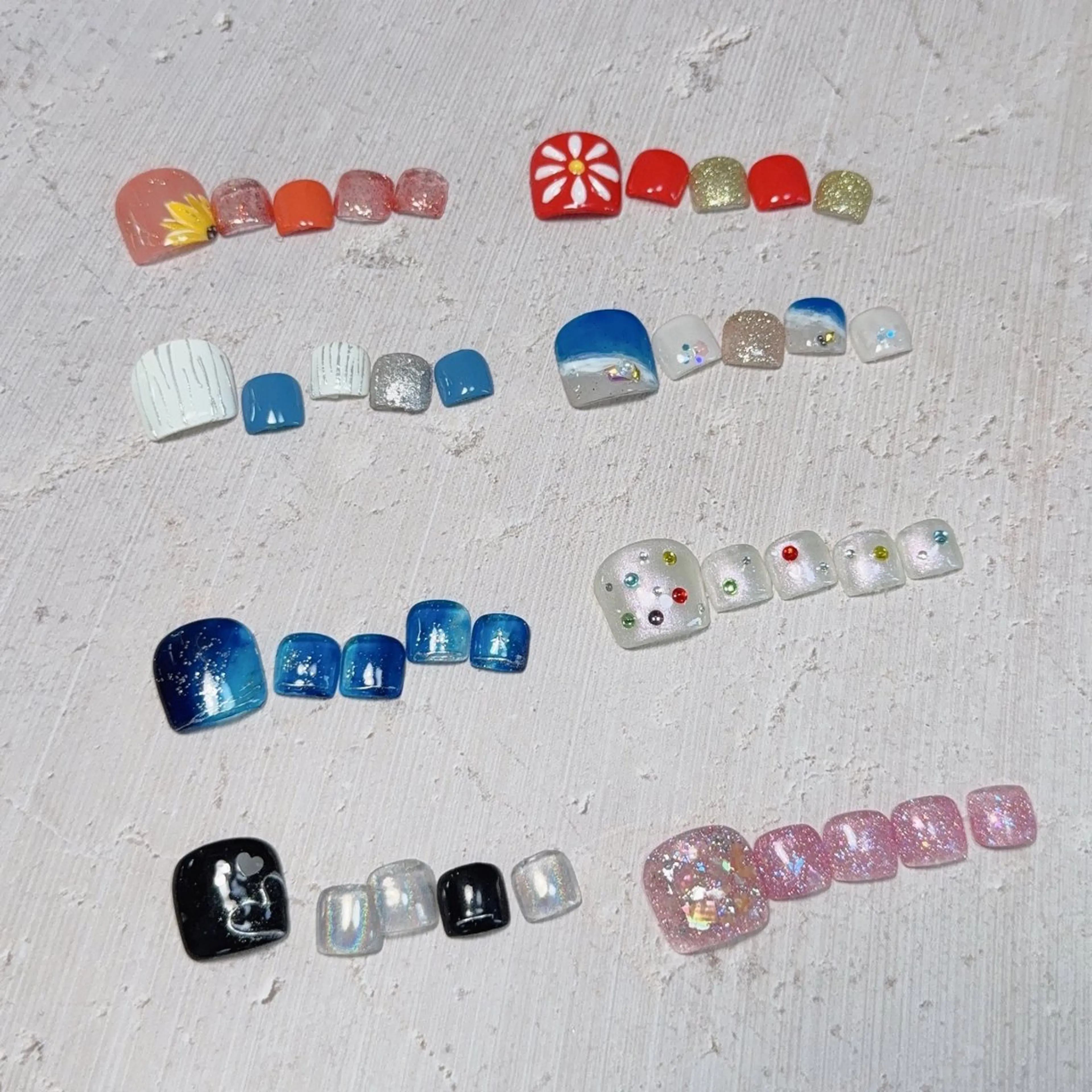 ネイル フットネイル ネイルサロン leafyのネイルデザイン