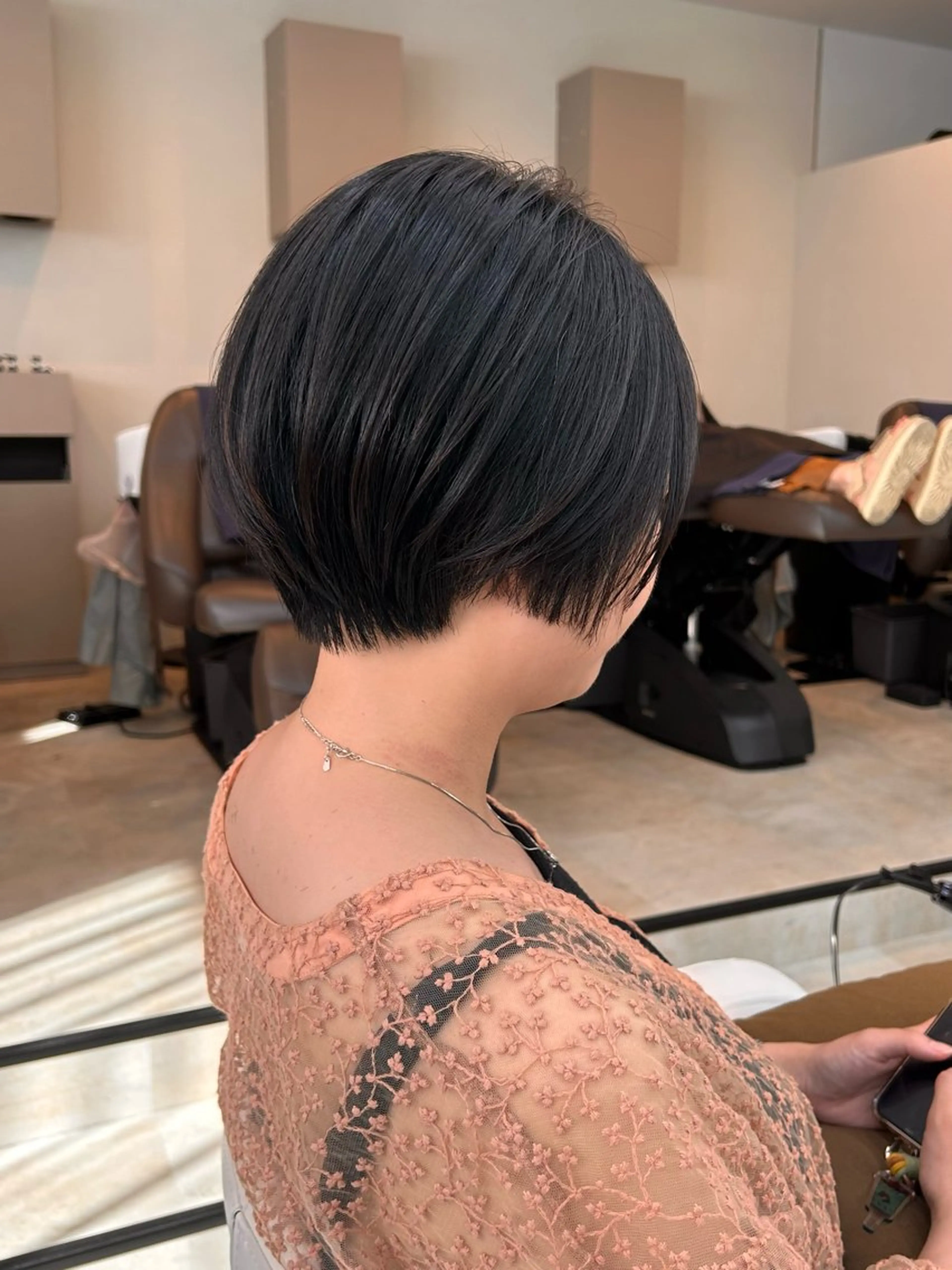 ショート 似合わせカット ショートヘア トリートメント ミディアムヘア Chifumiのヘアスタイル