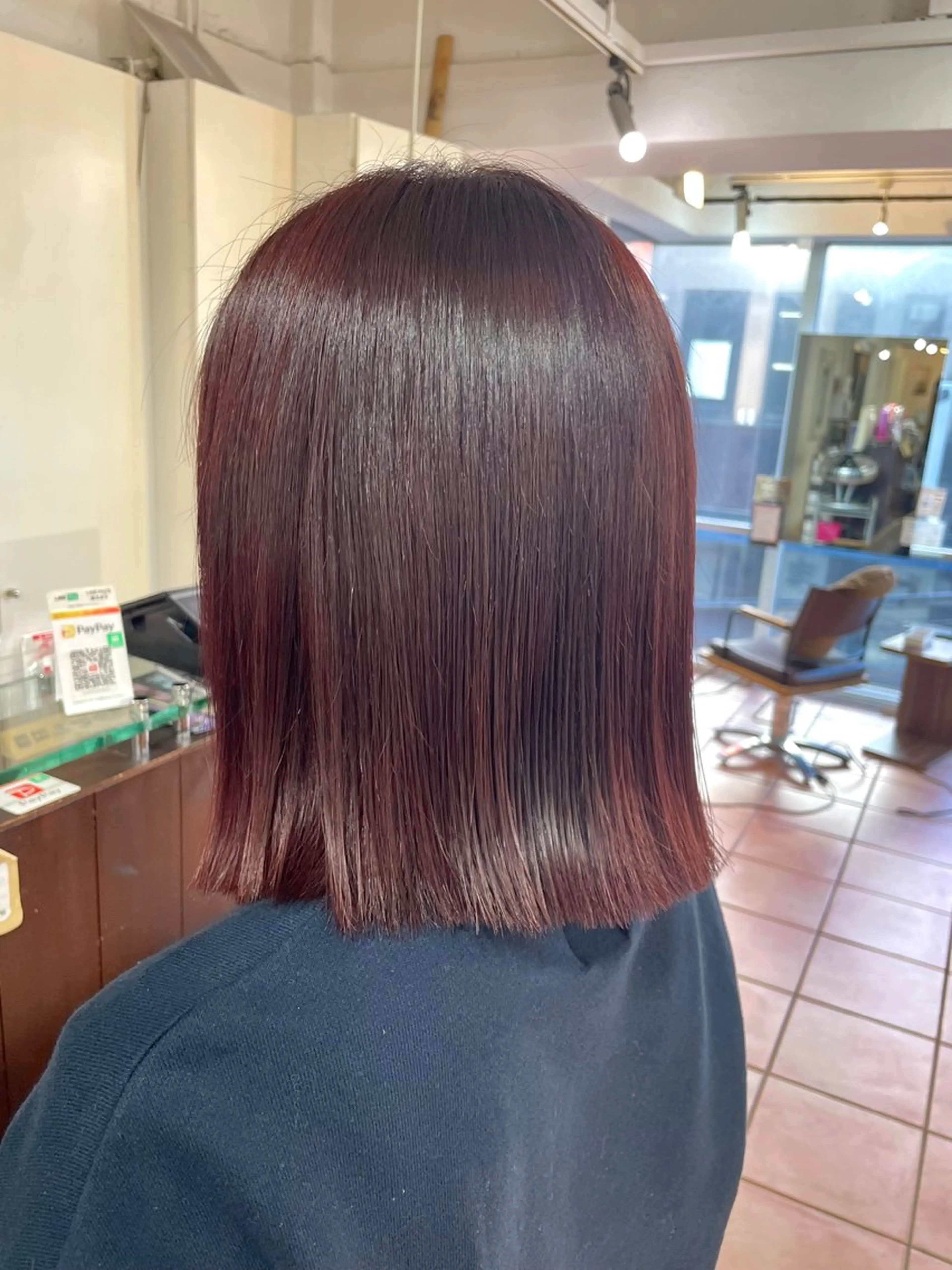 ショート カラー カット トリートメント 🦋透明感 艶カラー Rie🦋のヘアスタイル