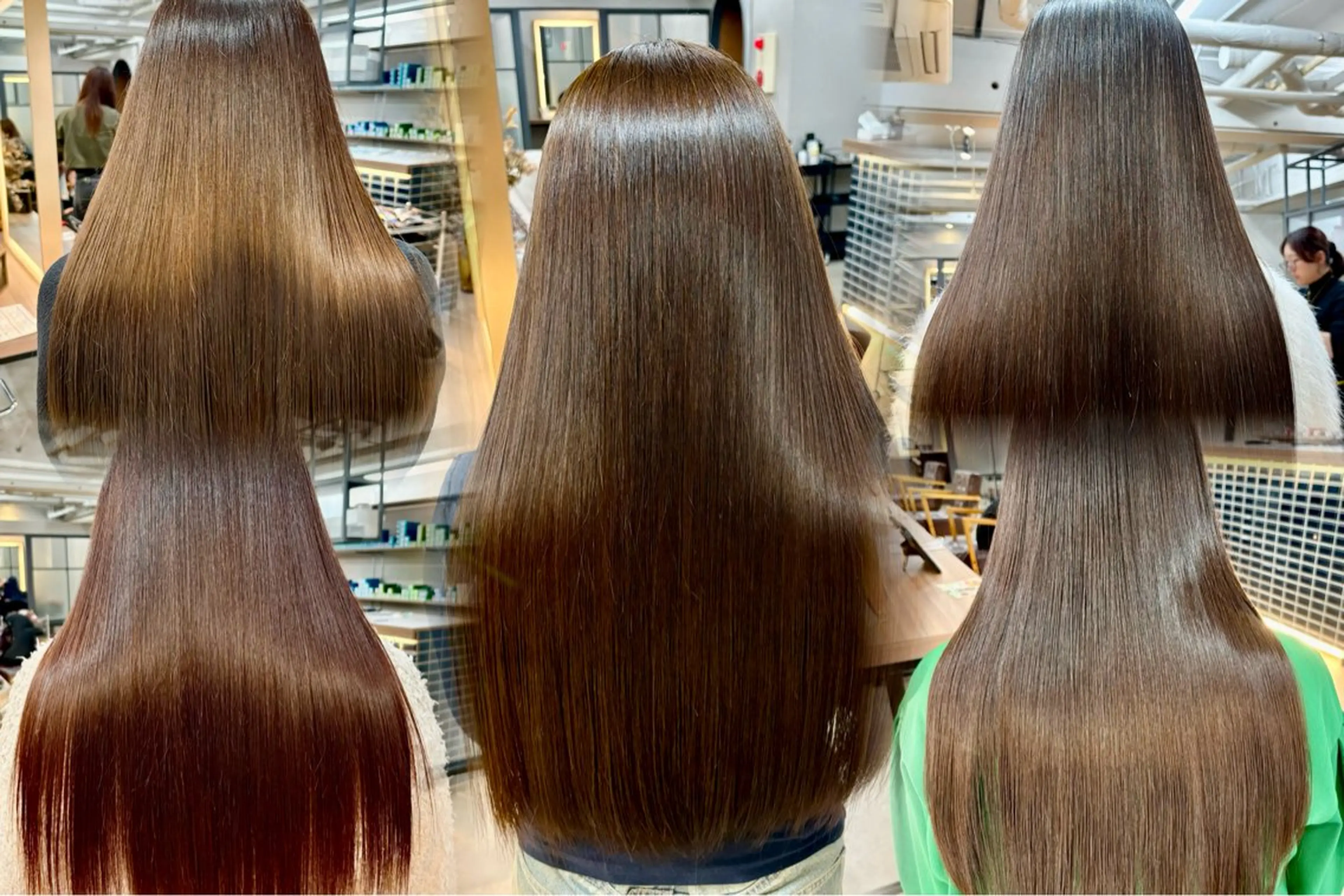 ロング 縮毛矯正 トリートメント 💎艶髪／美髪特化 世麗💎のヘアスタイル