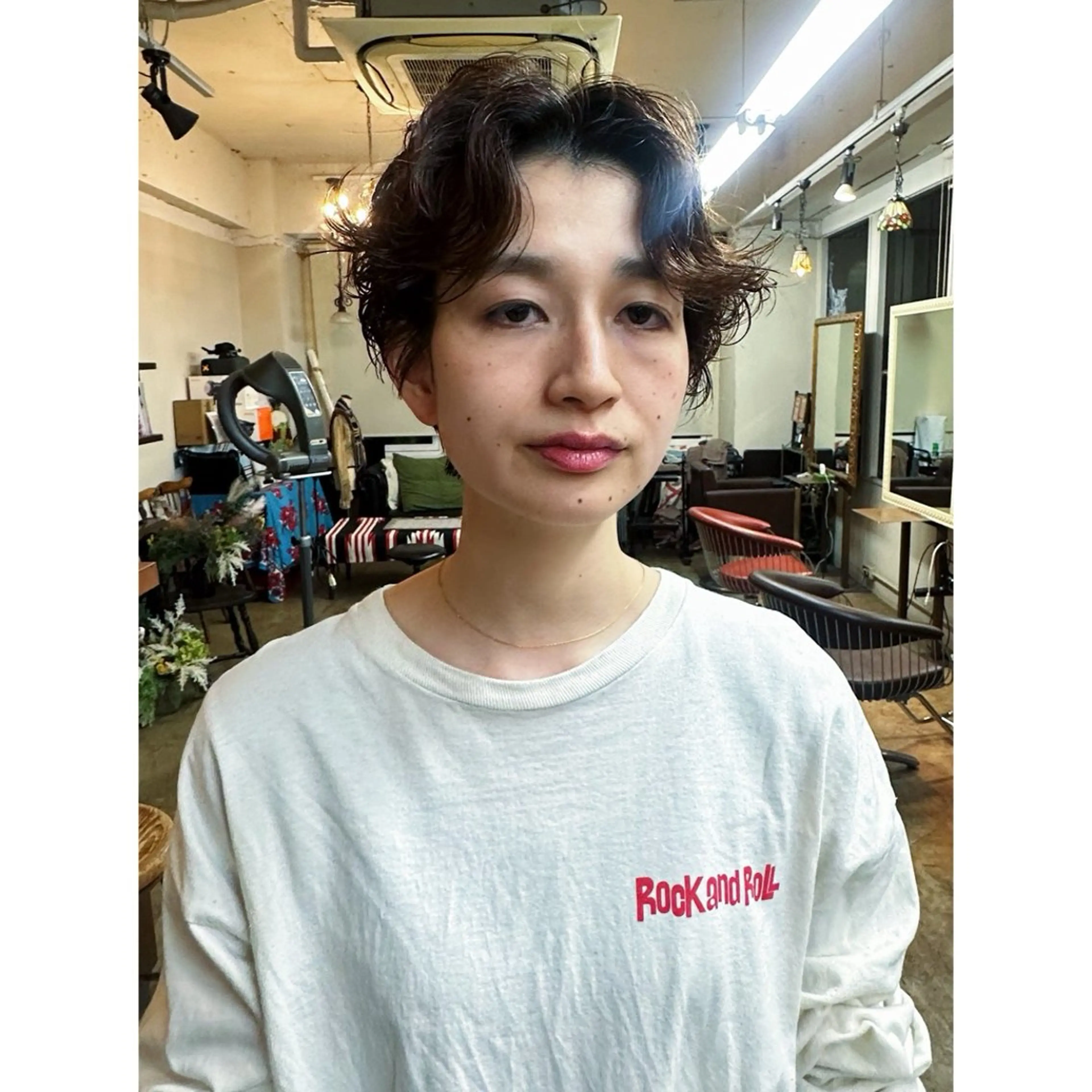 ショート パーマ カット パーマ ［girl］ MIKIのヘアスタイル