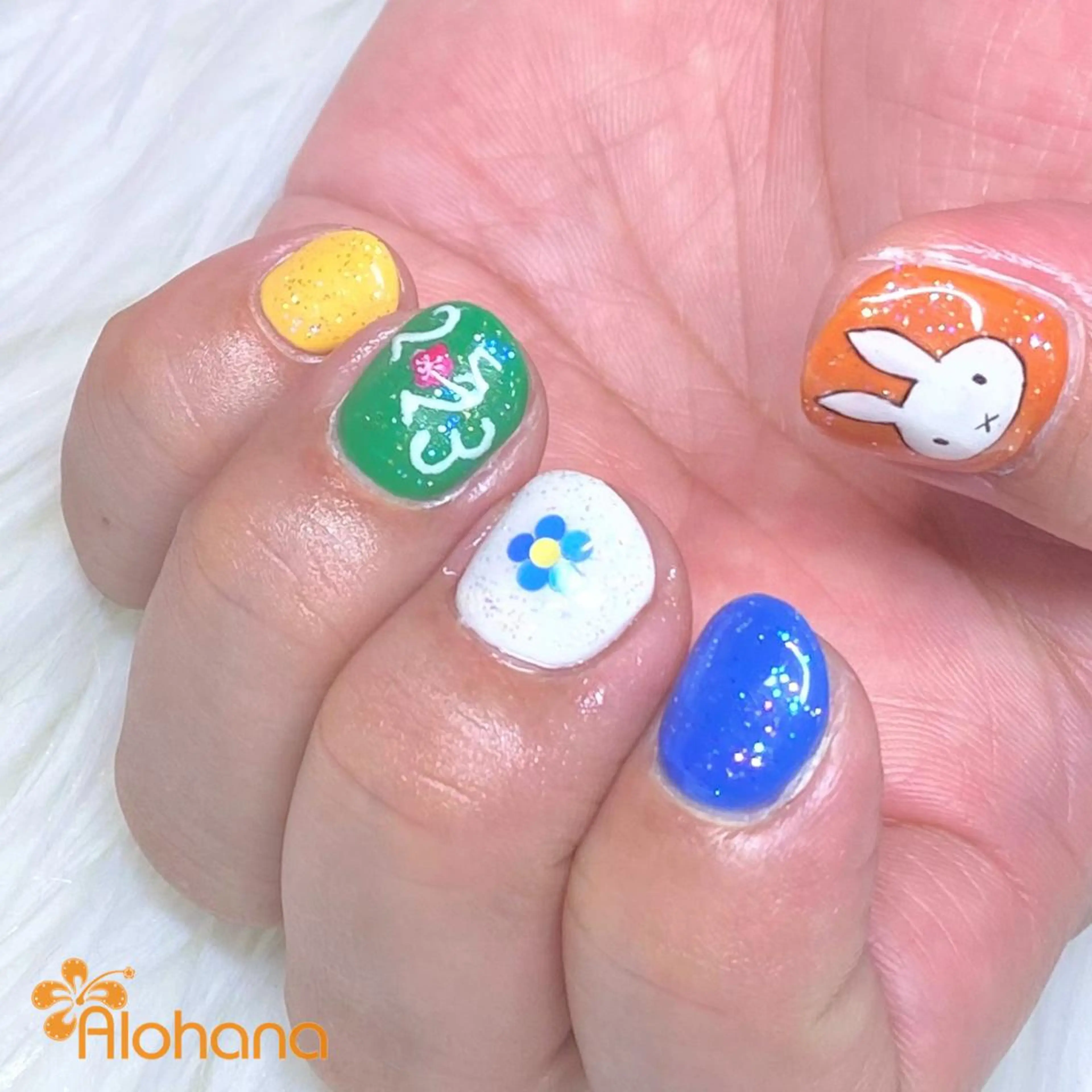 ネイル ハンドネイル Alohana Minaのネイルデザイン